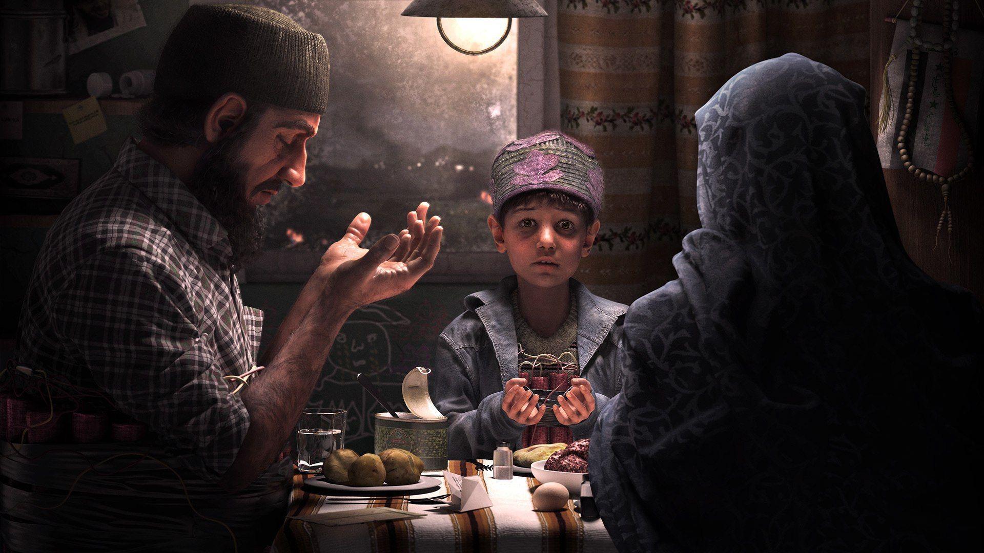1920x1080 Muslims prayer before meals wallpaper and image