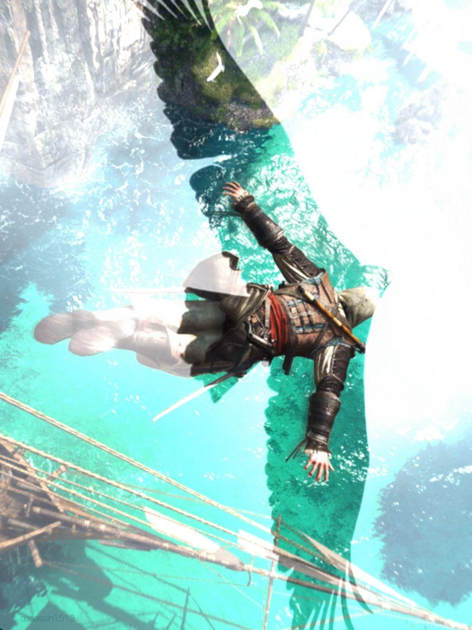 960x1280 Assassins can fly. Assassins creed black flag, Assassin's creed black, Assassin's creed