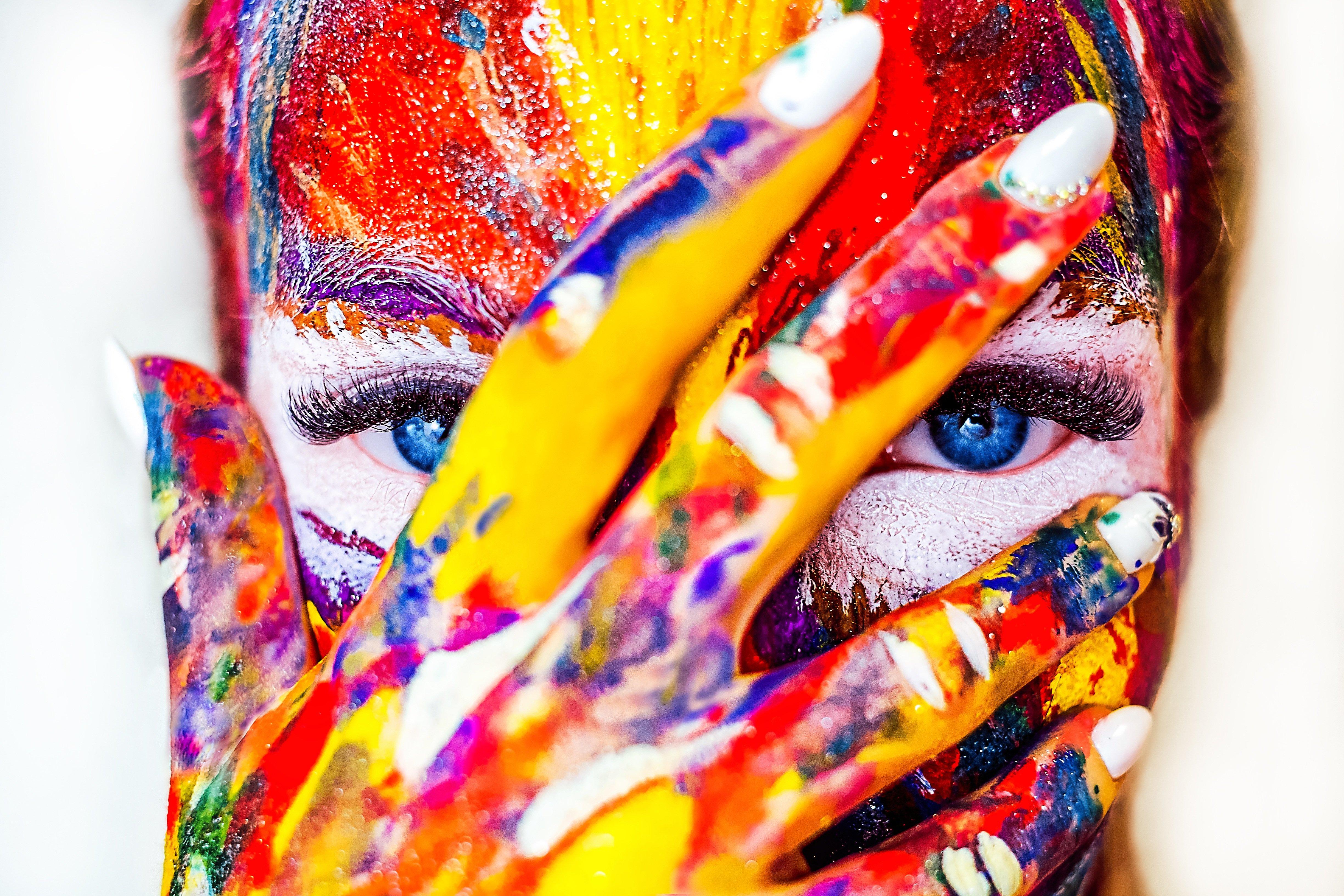 Colorful Face Wallpapers - Top Free Colorful Face Backgrounds ...