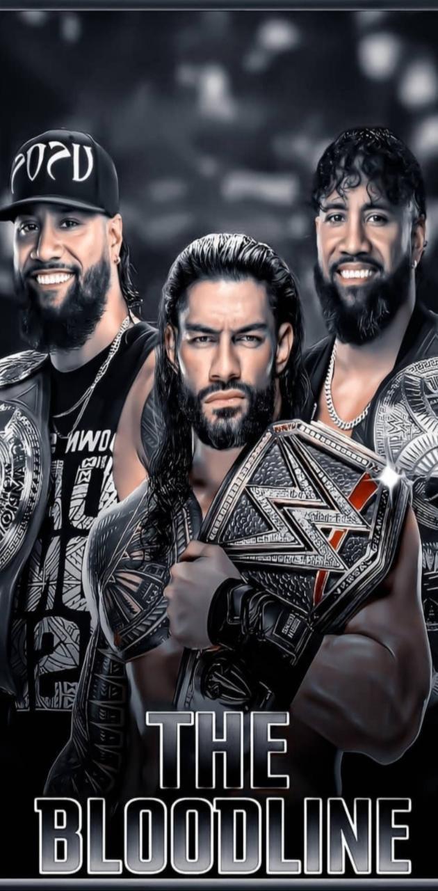 630x1280 Wwe The Bloodline Wallpaper Download
