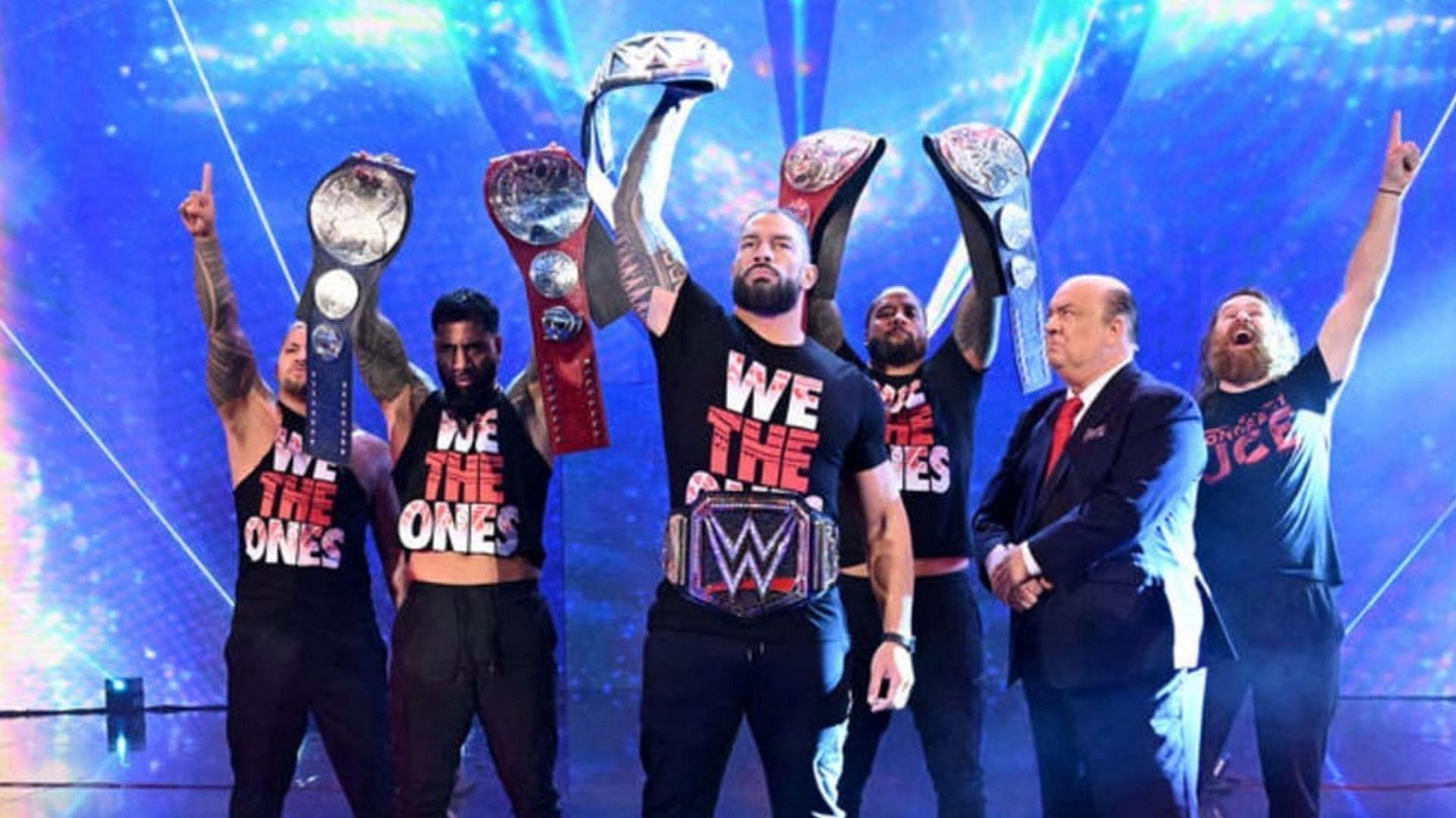 1920x1080 PHOTO Heartwarming Real Life Bloodline Reunion At WWE Royal Rumble 2023