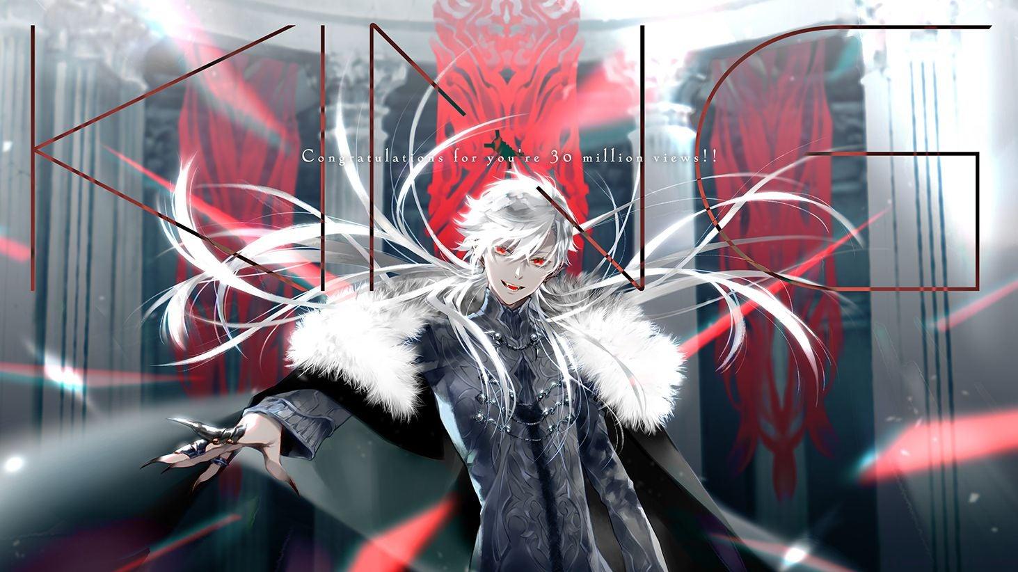 1463x822 Wallpaper to celebrate Kuzuha's KING cover 30 million views