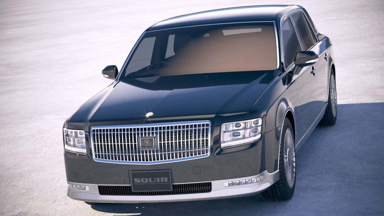 1600x900 Toyota Century 2018 3D Model $129 - .3Ds .c4d .fbx .lwo .ma .max .obj