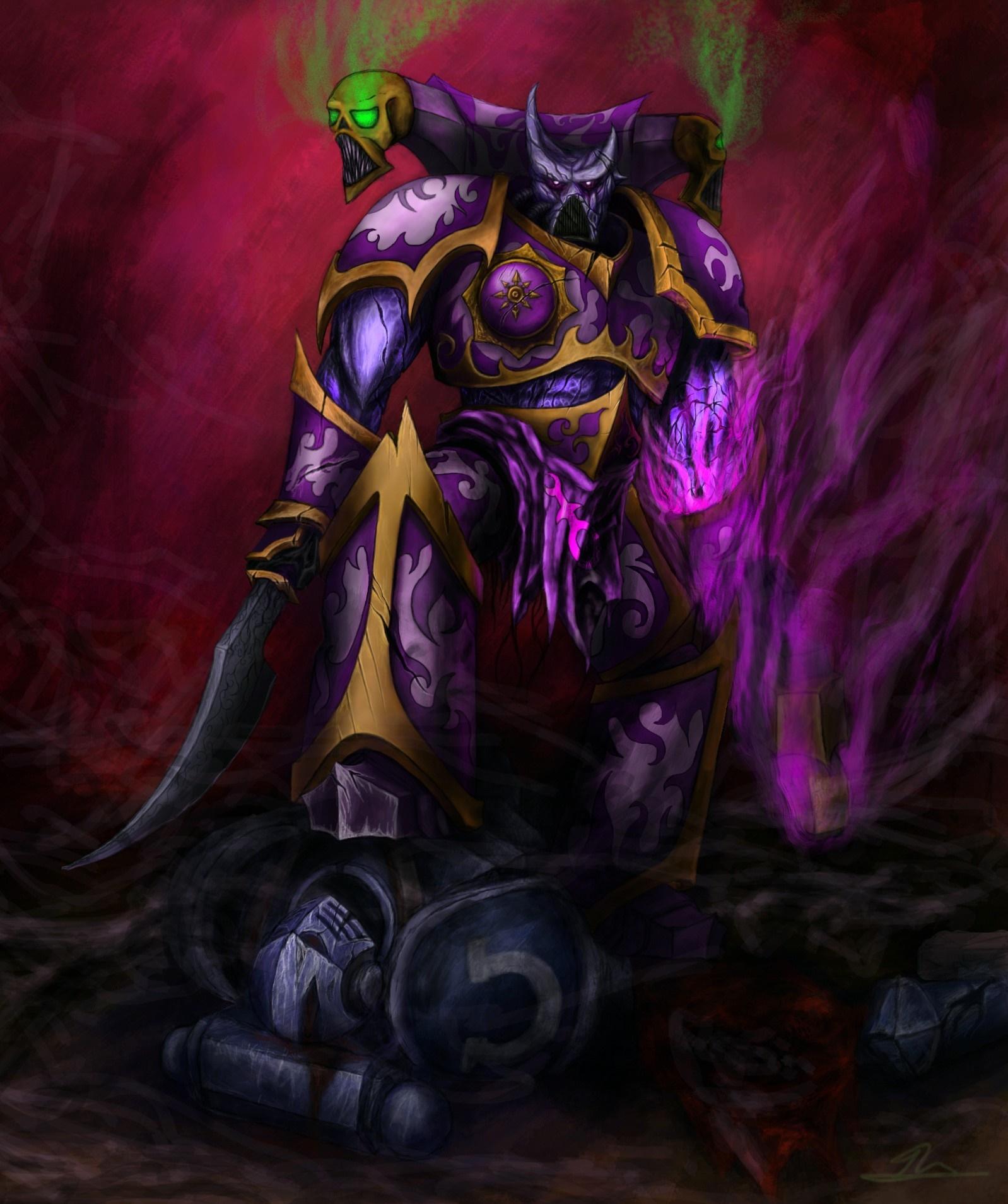 1598x1907 fantasy art, Warhammer 40 Person, Slaanesh, screenshot Gallery HD Wallpaper