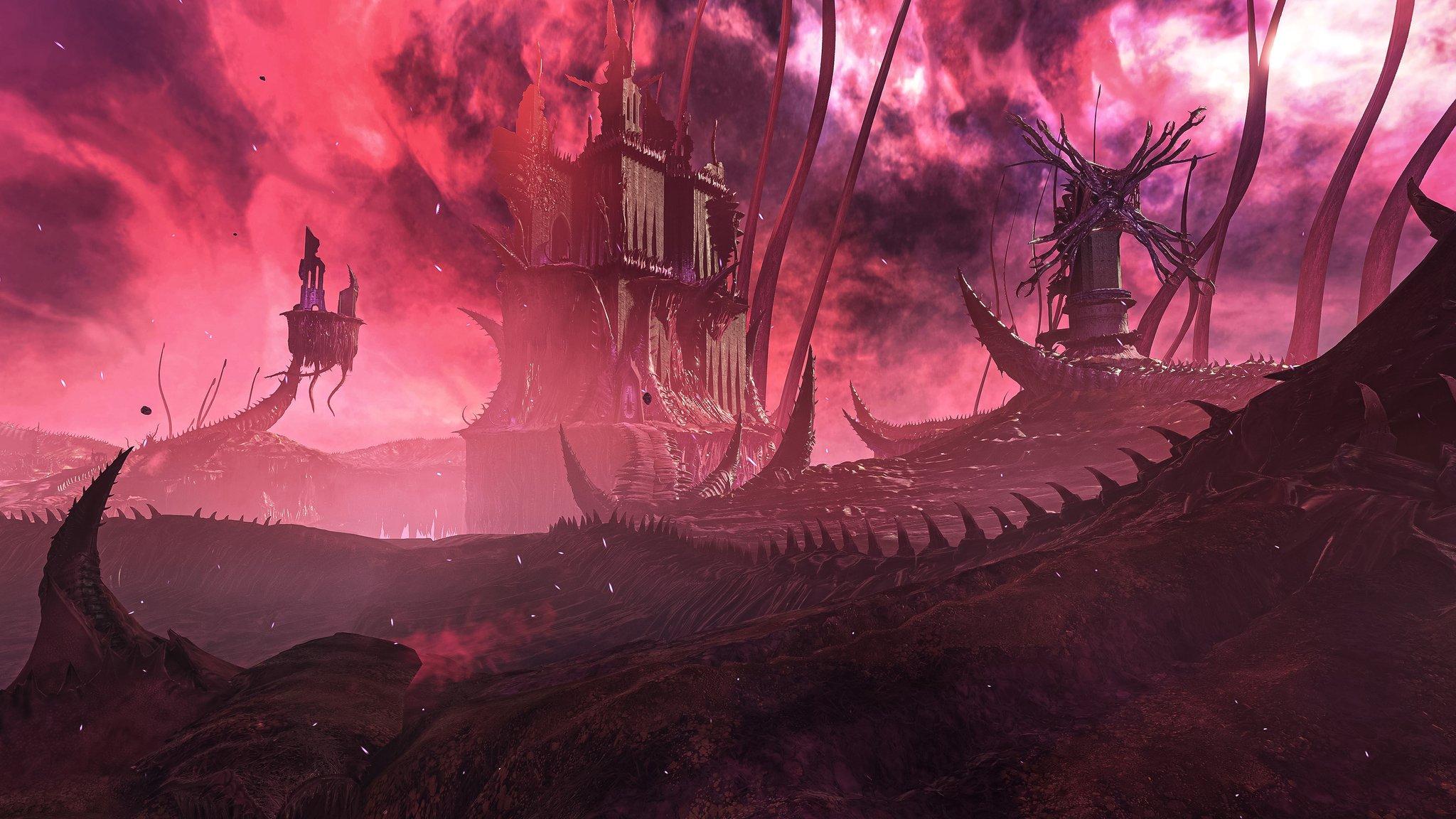 2048x1152 Total War and their followers need a little romance on #ValentinesDay too, so what better time to jump into a campaign with N'Kari and spread the love? (Fun fact: Slaanesh corruption makes a great desktop wallpaper!)