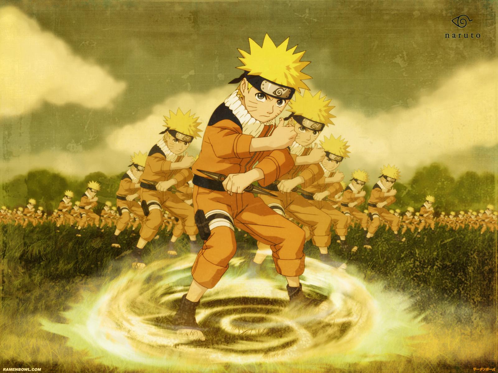1600x1200 Naruto Shadow Clone Wallpaper