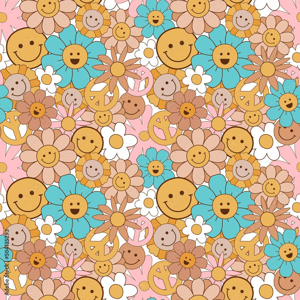 Groovy Flowers Wallpapers - Top Free Groovy Flowers Backgrounds ...