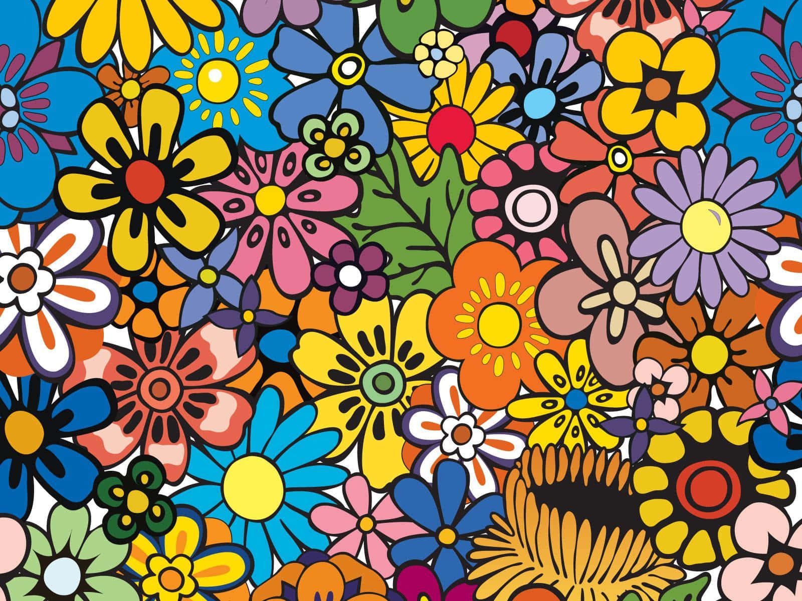 Groovy Flowers Wallpapers - Top Free Groovy Flowers Backgrounds ...