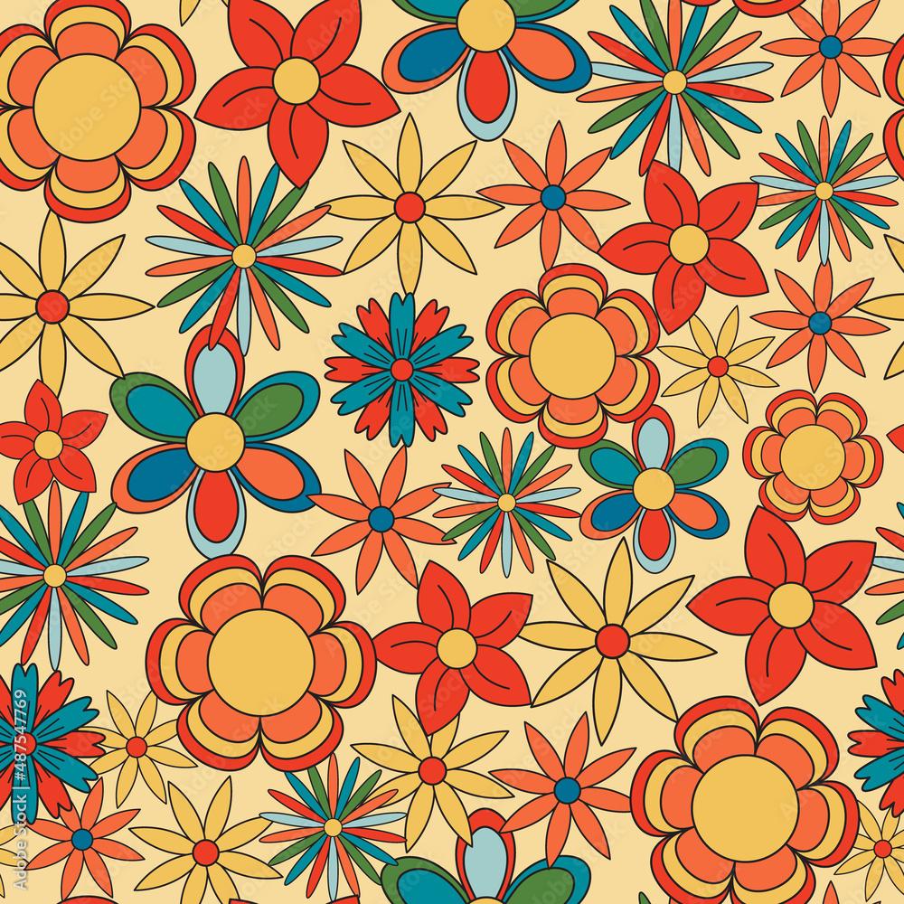 Groovy Flowers Wallpapers - Top Free Groovy Flowers Backgrounds ...