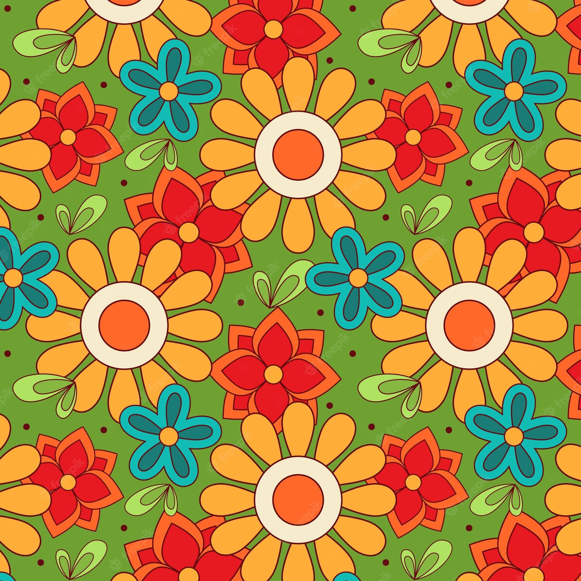 Groovy Flowers Wallpapers - Top Free Groovy Flowers Backgrounds ...