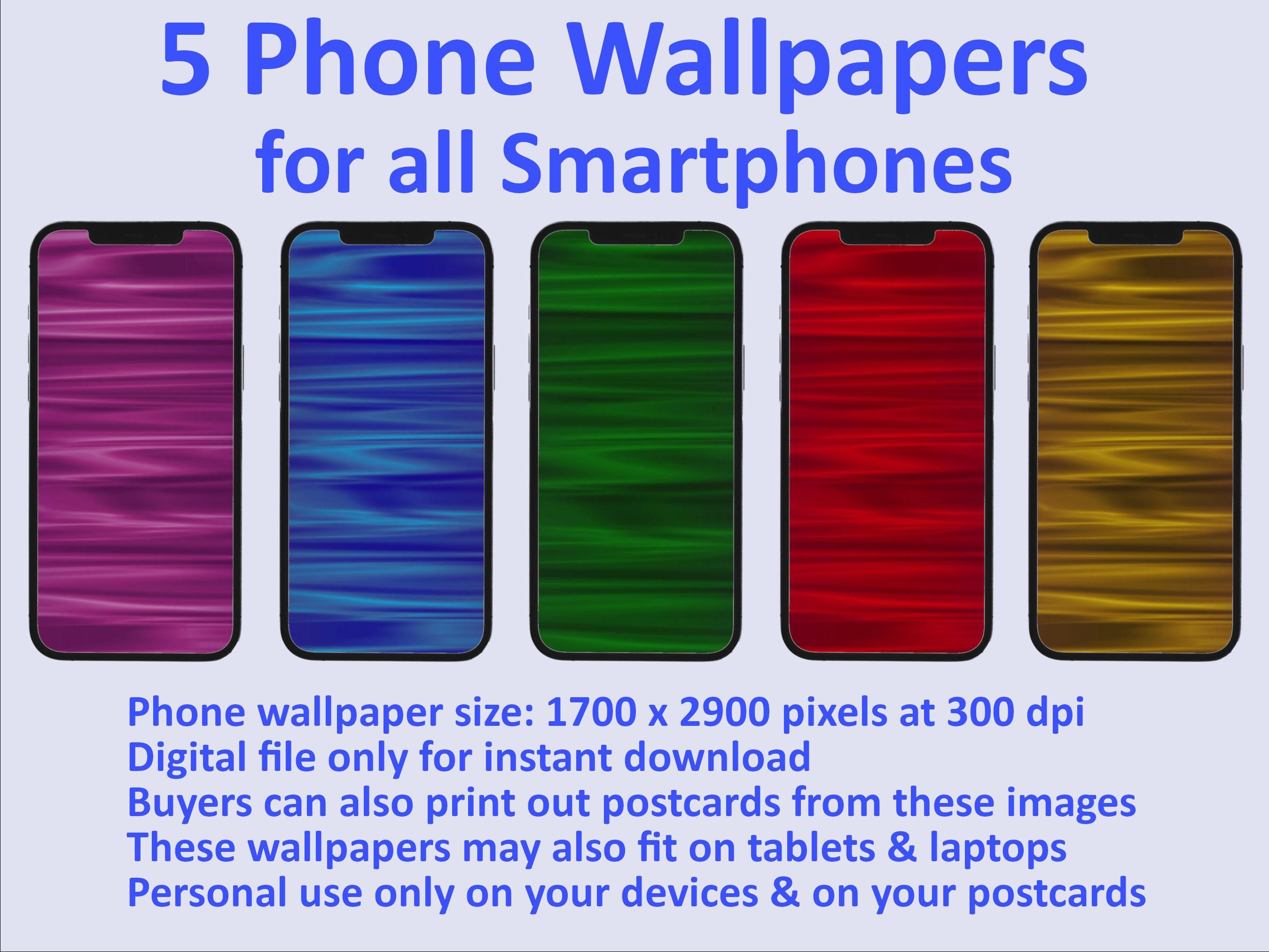 2700x2025 Silky Waves Pattern Mobile Phone Wallpaper for