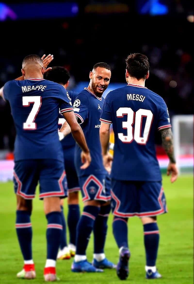 800x1168 Download Neymar and Lionel Messi, two soccer stars of Barcelona Wallpaper