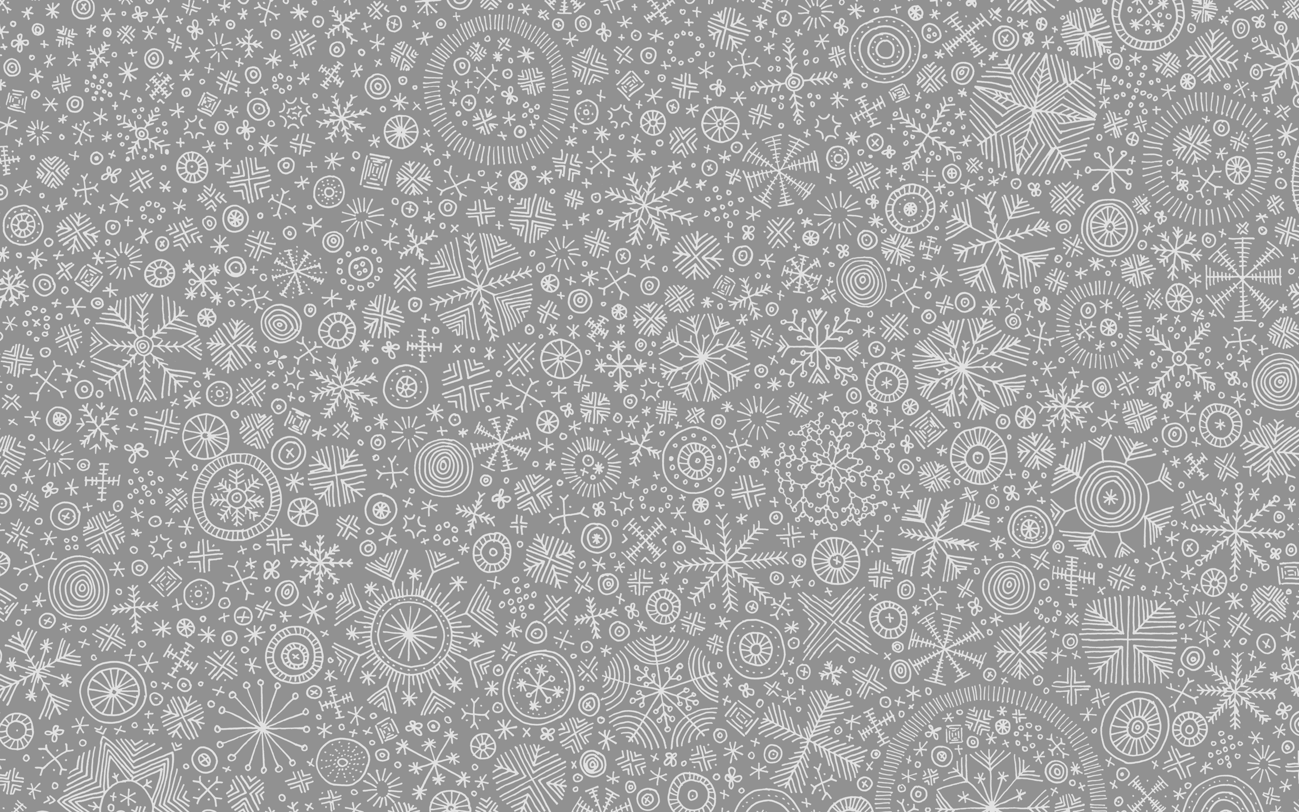 2560x1600 White Noise / Let it Snow
