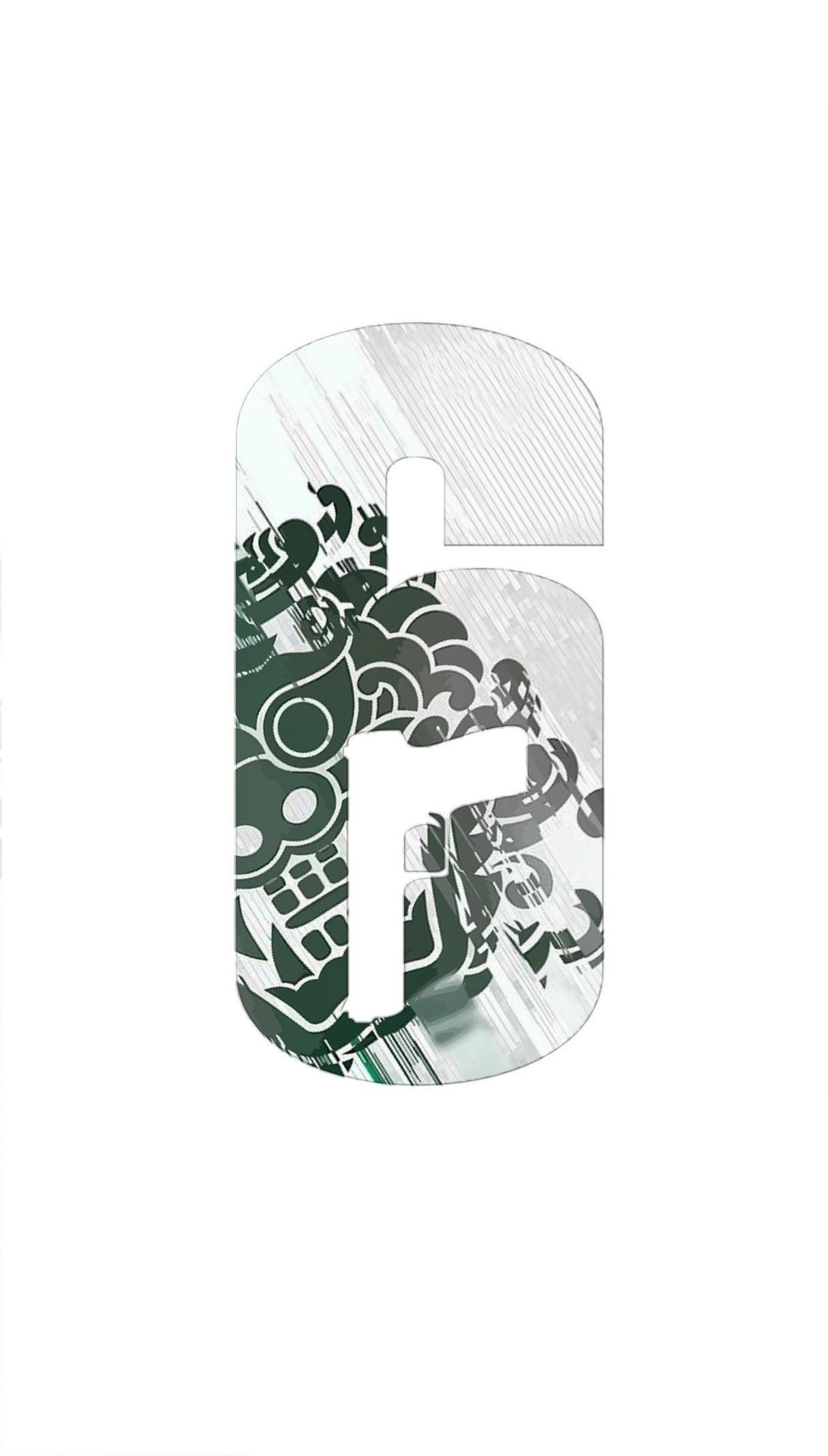 1215x2137 HD R6 Mobile White Noise logo wallpaper