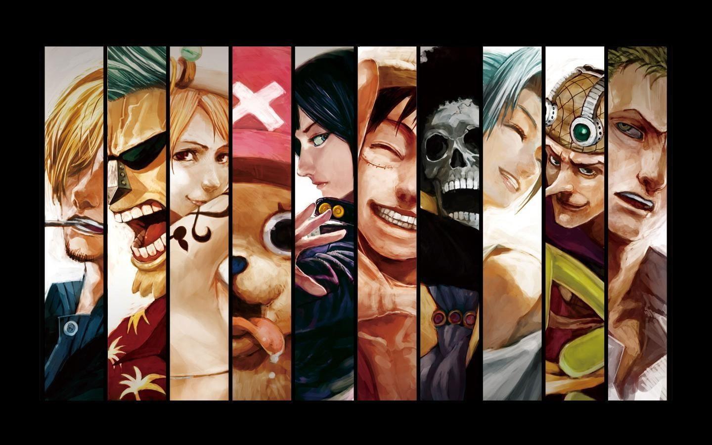1440x900 Wallpaper / Store, Nefertari Vivi, Brook, Variation, 720P, Nico Robin, Male Likeness, Multiple Image, Close Up, Transfer Print, Tony Tony Chopper, Multi Colored, Usopp Free Download