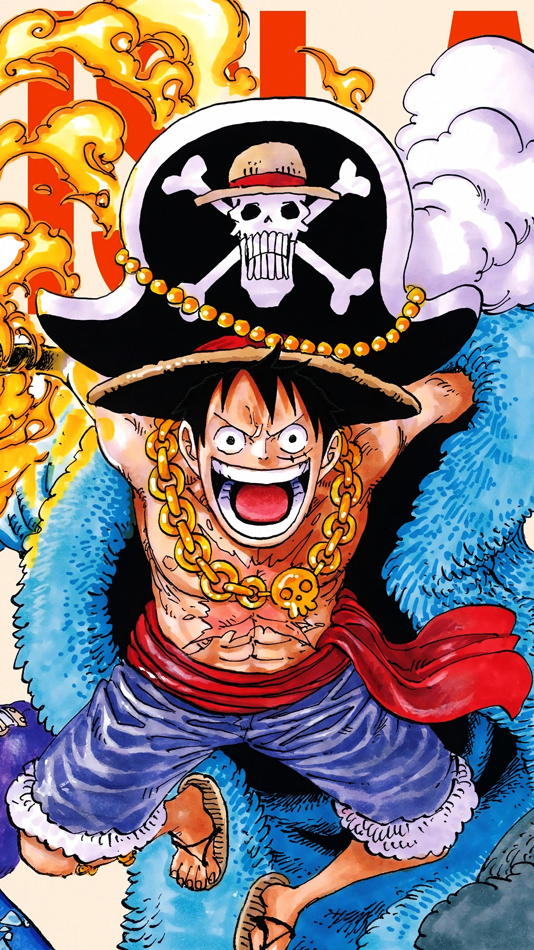 2160x3840 Luffy, Usopp, Nami, One Piece, 4k Gallery HD Wallpaper