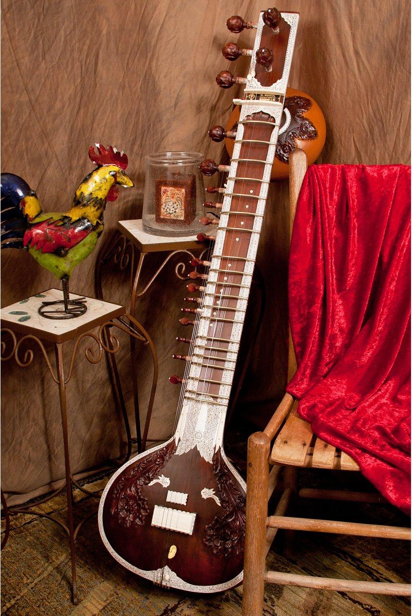 849x1269 G. Rosul Sitar, Fancy Professional : Musical Instruments