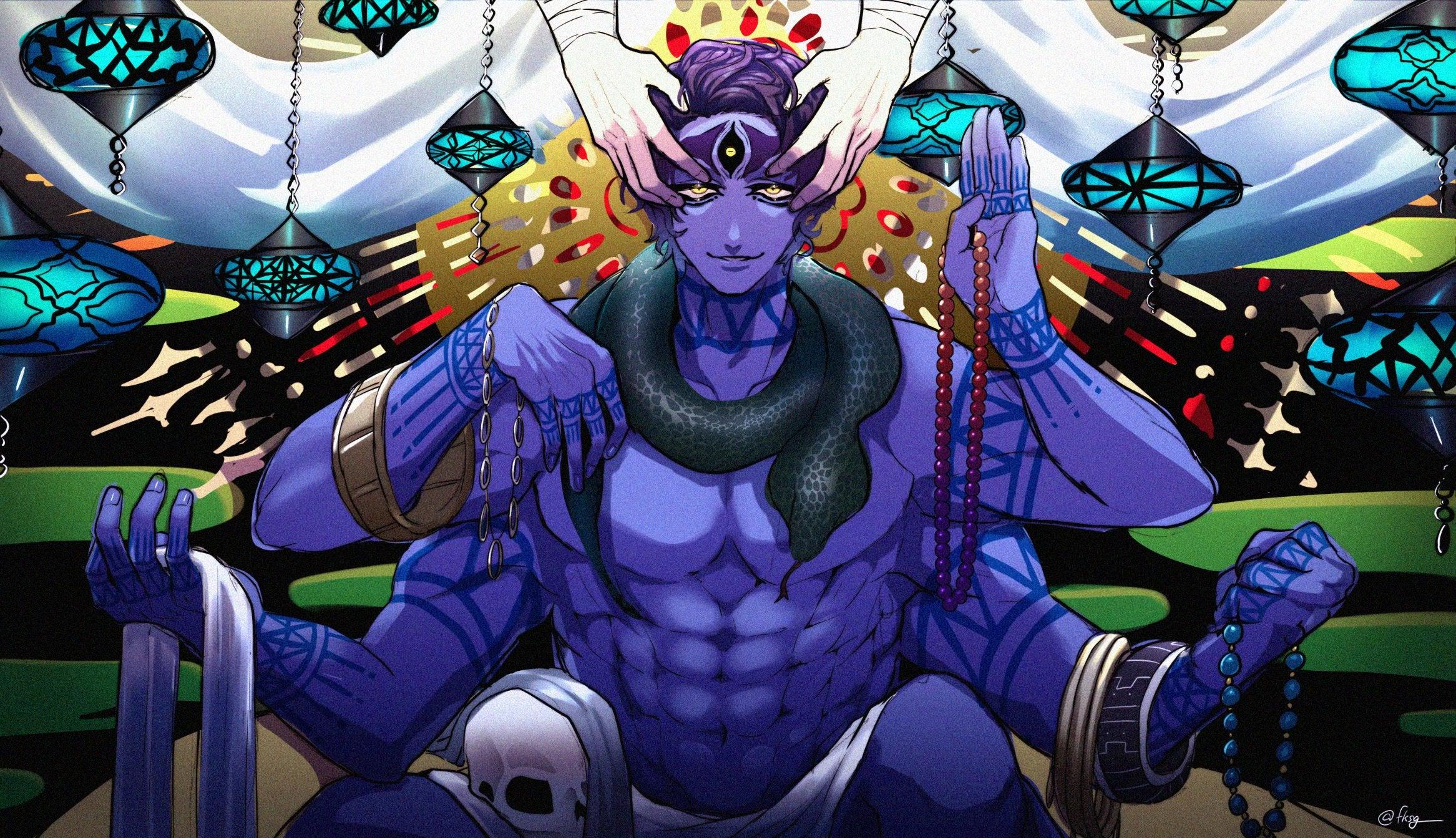 2333x1344 Shiva Record Of Ragnarok Wallpaper