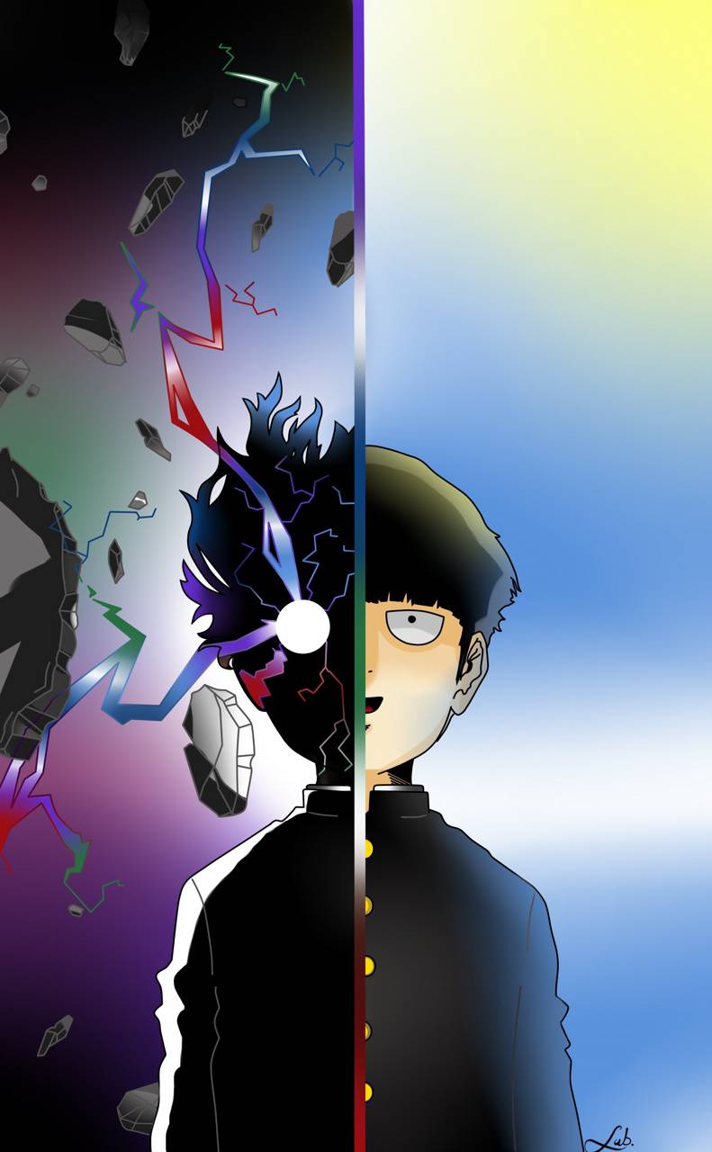 791x1280 Mob Psycho 100 iPhone Wallpaper