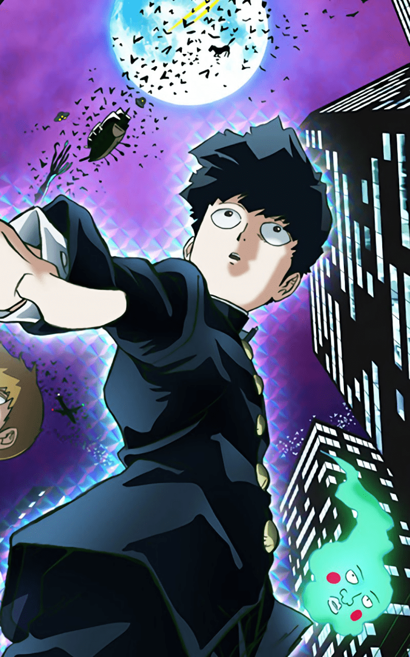 Mob Psycho 100 iPhone Wallpapers - Top Free Mob Psycho 100 iPhone ...