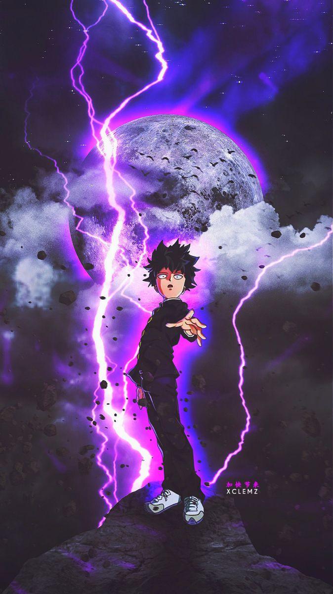 674x1200 Mob Psycho Phone Wallpaper