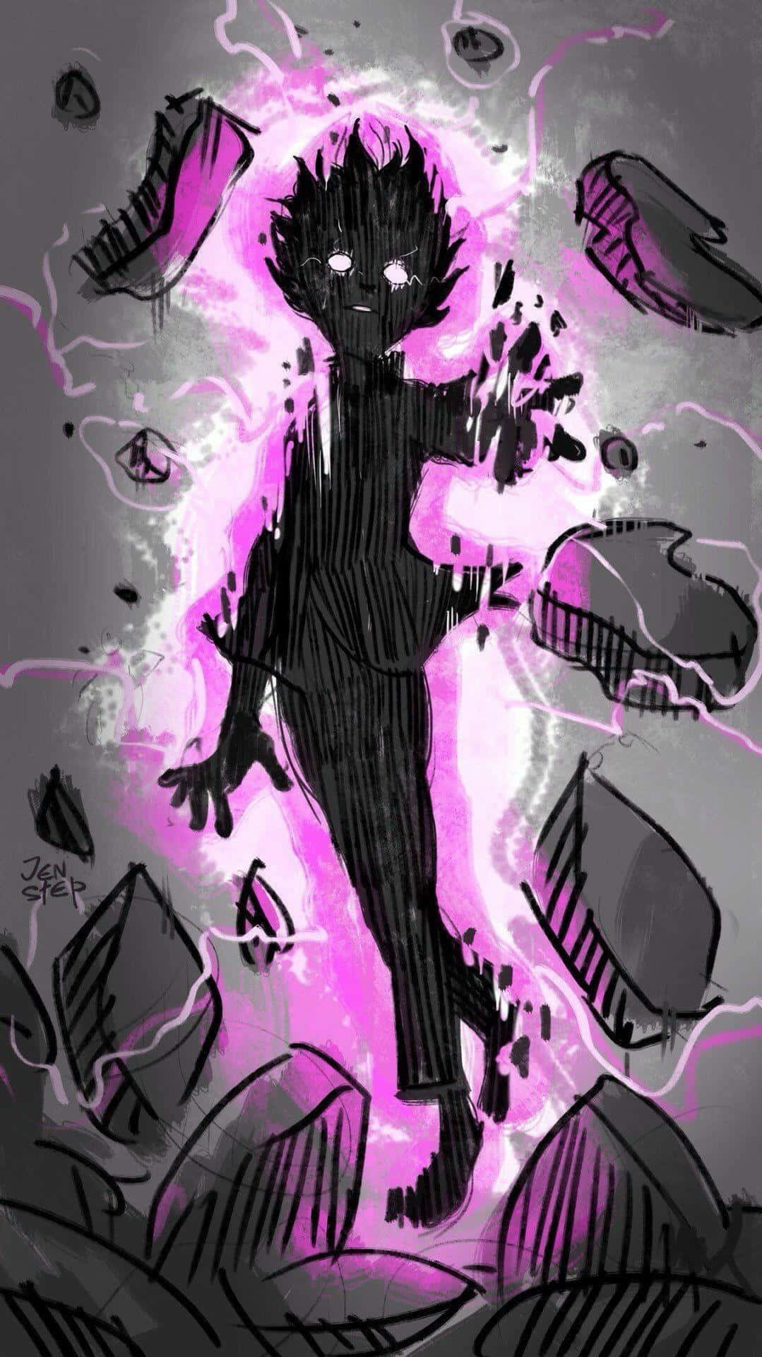 1079x1920 Download Be A Mob Psycho With The All New IPhone! Wallpaper