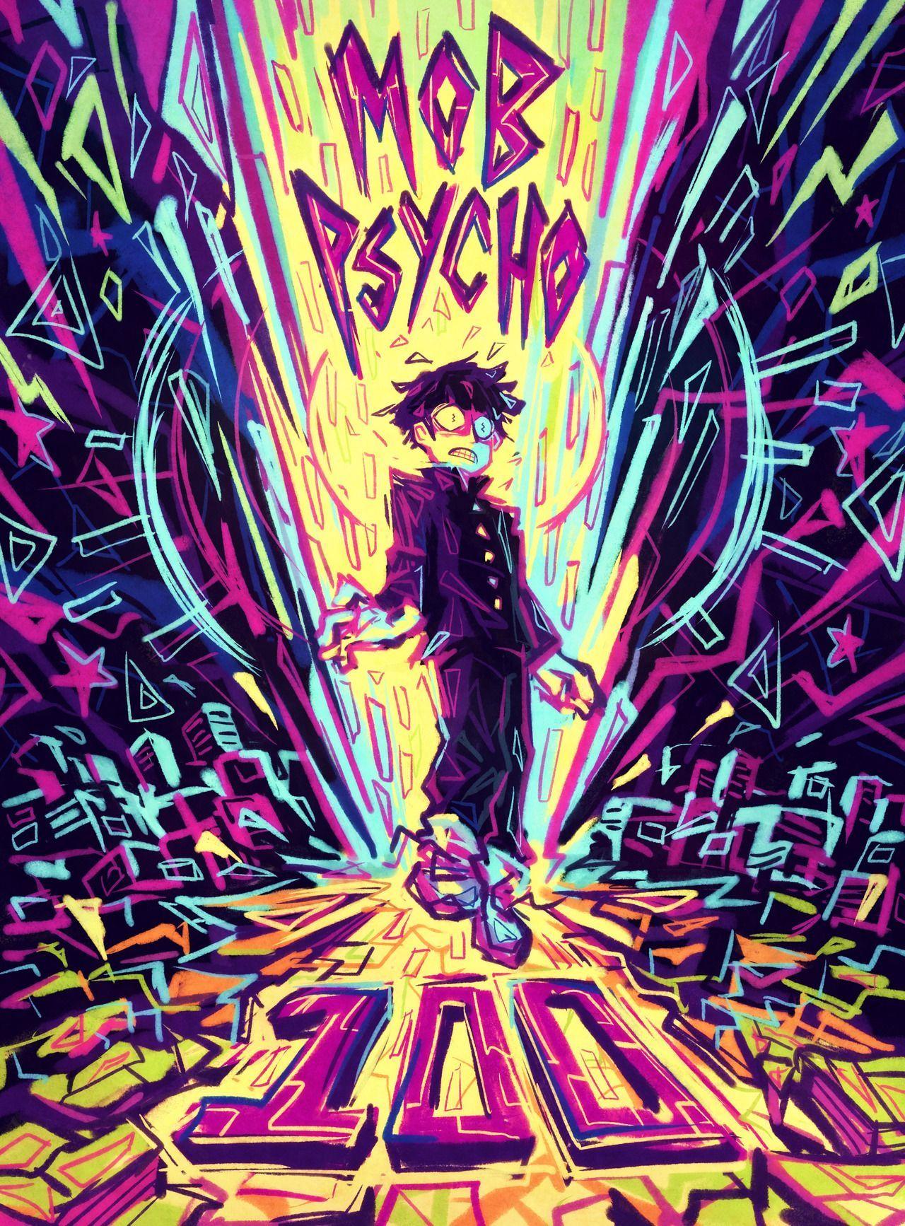 1280x1734 Free Download Mob Psycho HD Wallpaper