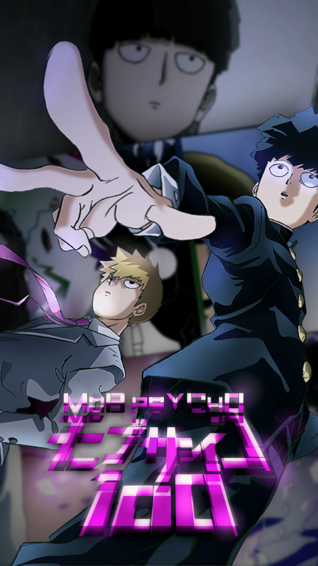 1080x1920 Anime Anime Boys Mob Psycho 100 Wallpaper:1080x1920