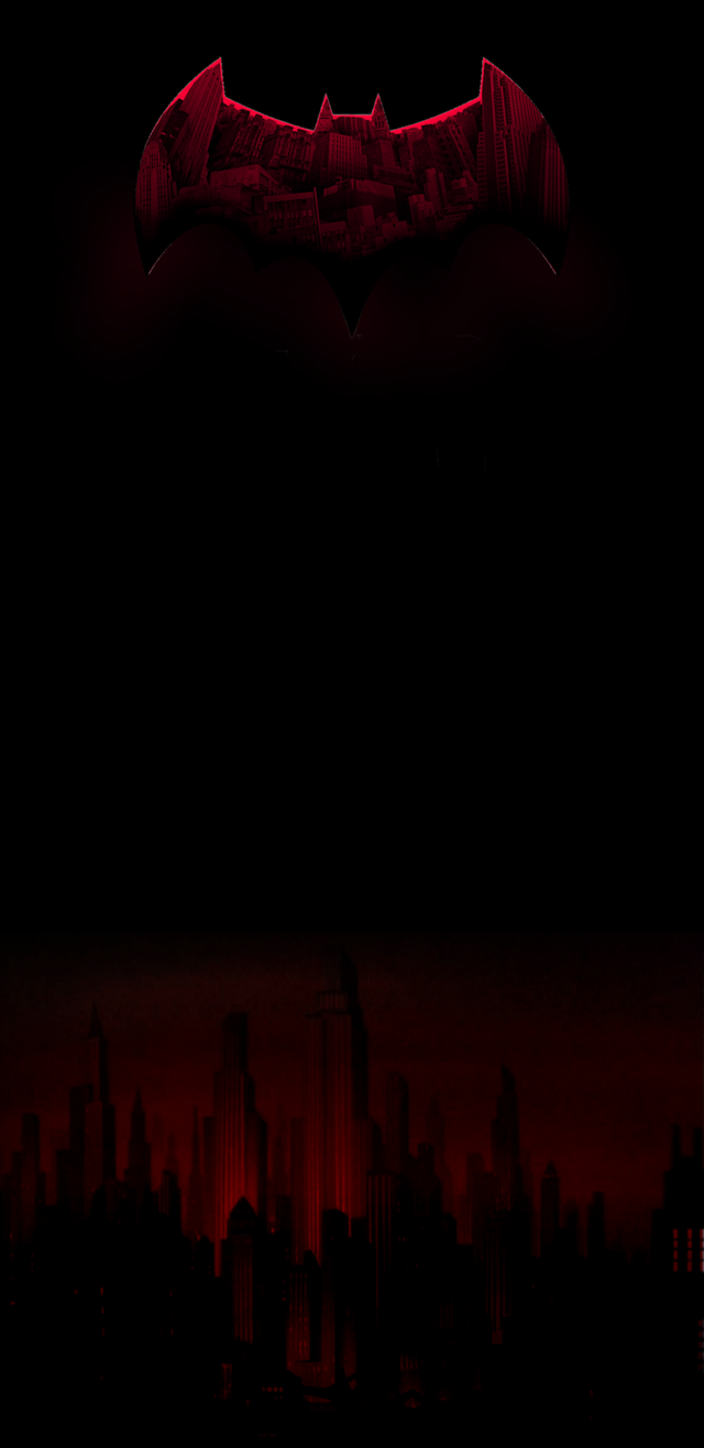 640x1316 Textless Variant of the Batman phone