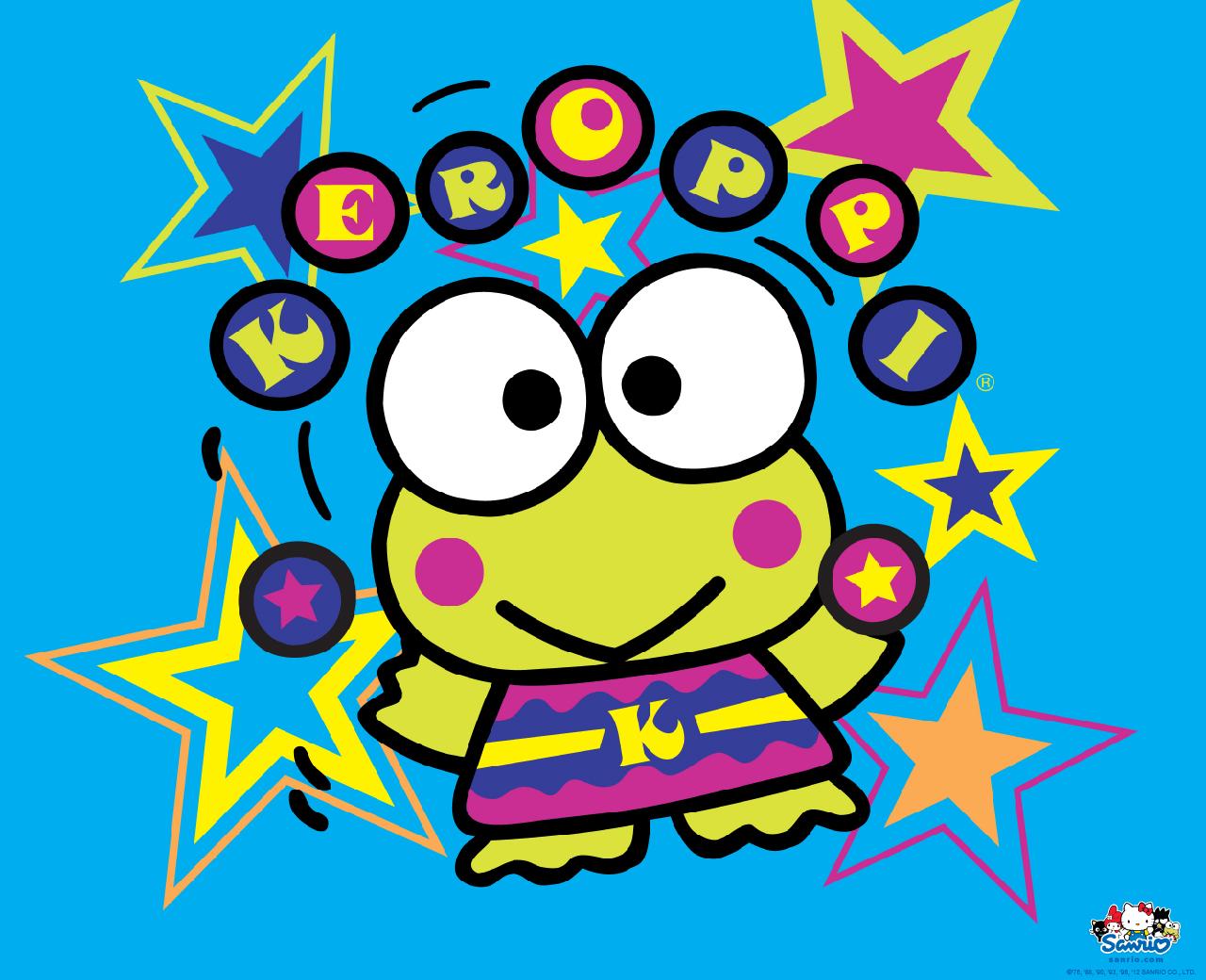 1280x1040 Keroppi Papers. My Fiesta! in english