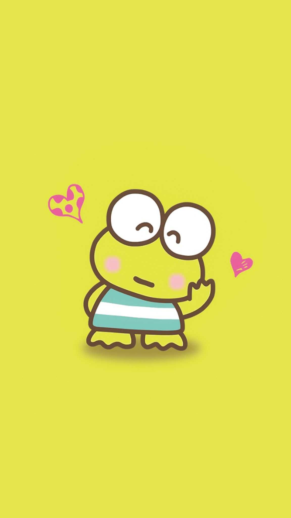 1152x2048 Keroppi Wallpaper