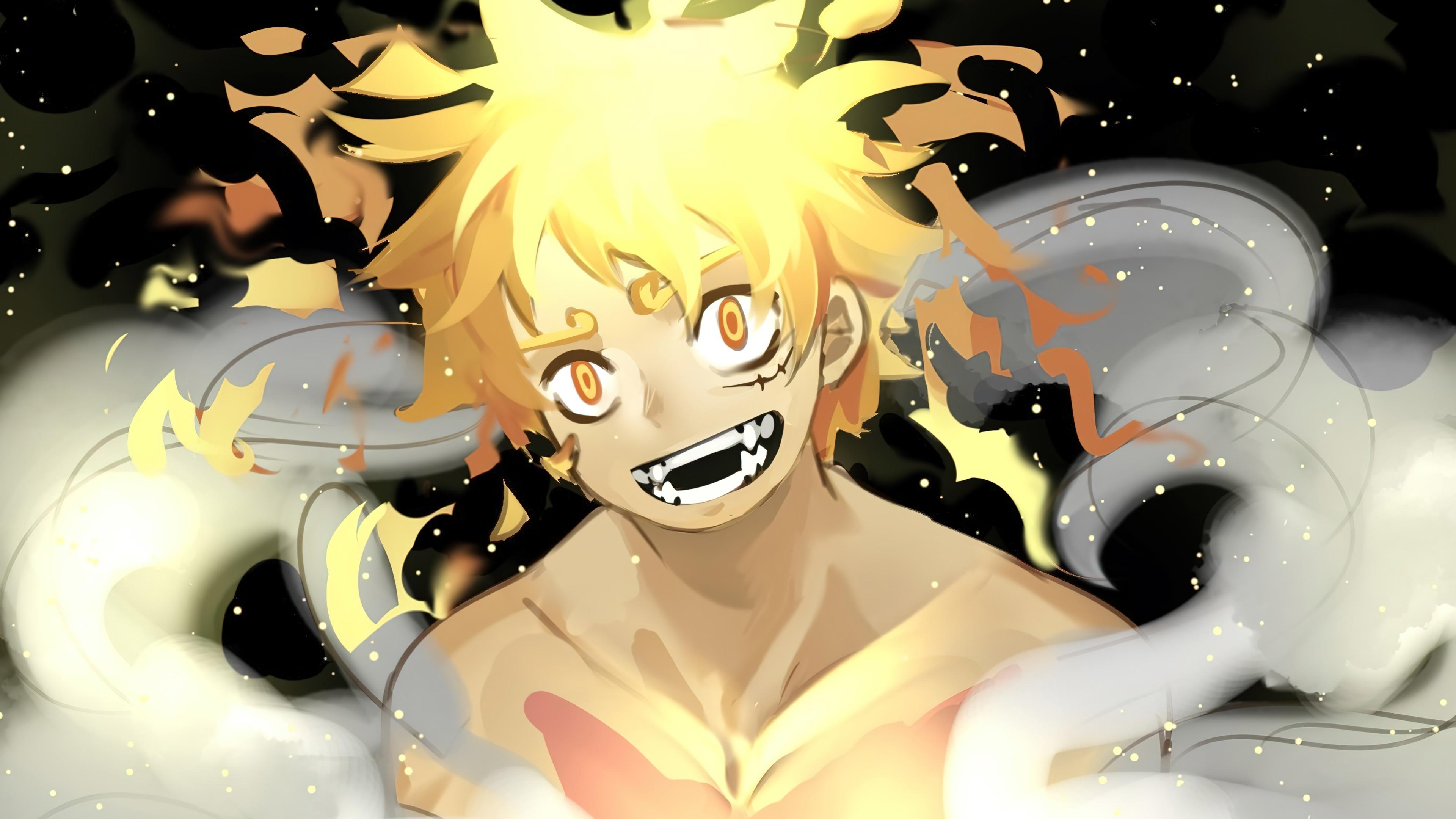 3840x2160 luffy, sun god, nika, gear one piece, 4k Gallery HD Wallpaper