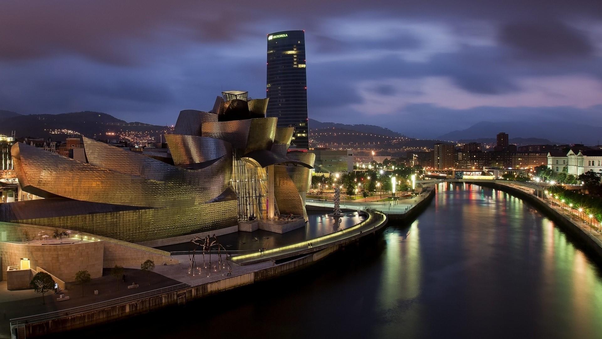 1920x1080 HD Guggenheim Museum Bilbao Spain Gallery HD Wallpaper