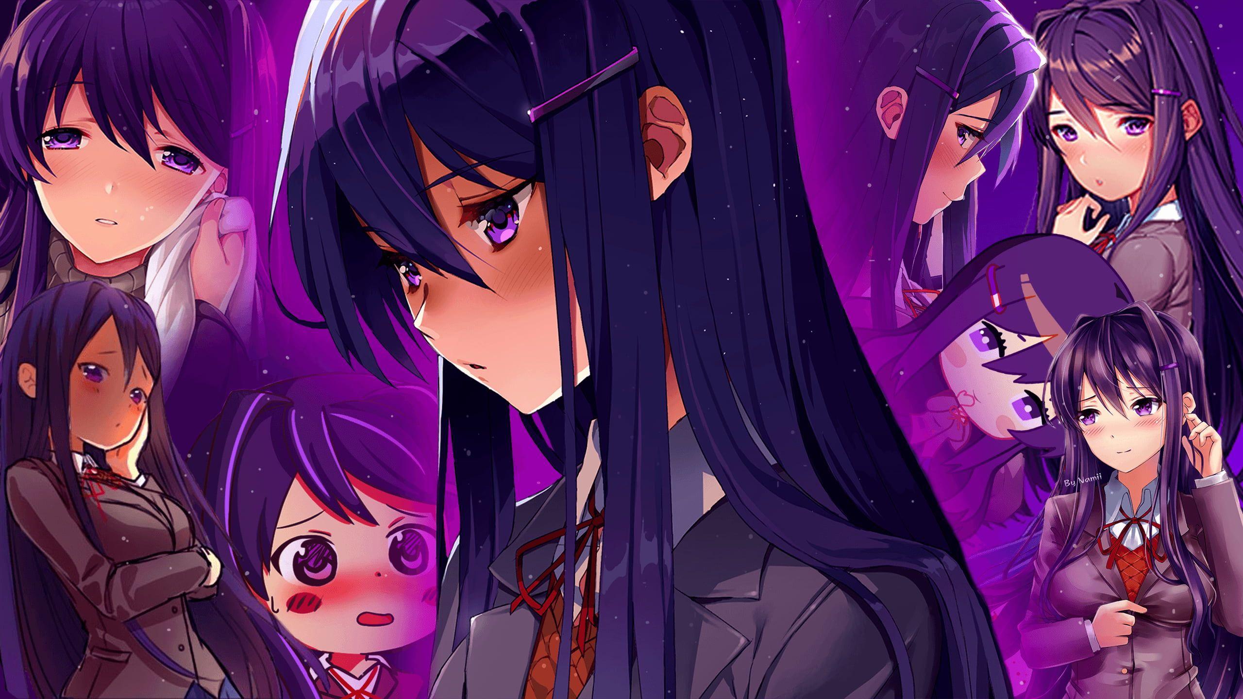 Yuri DDLC Wallpapers - Top Free Yuri DDLC Backgrounds - WallpaperAccess