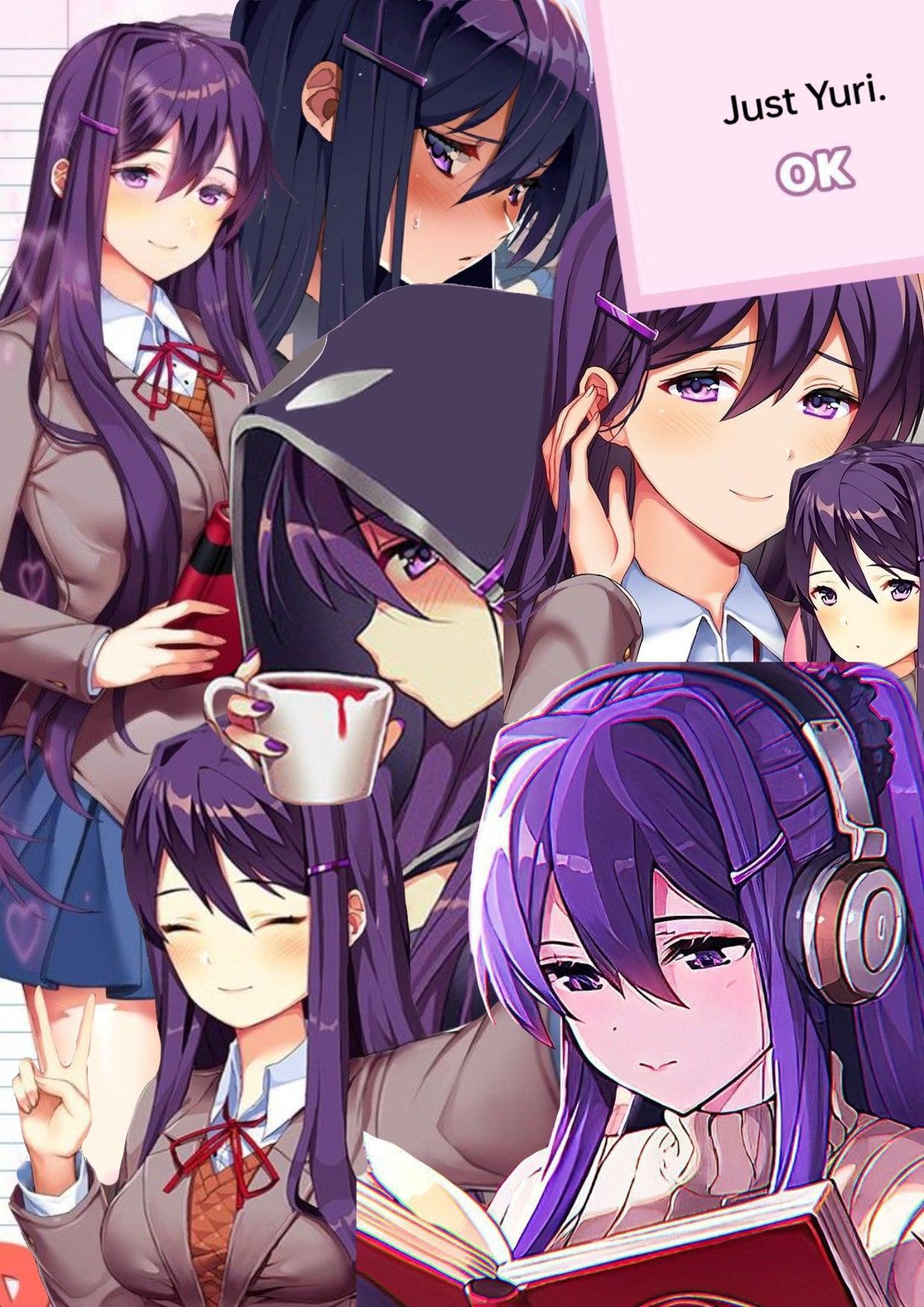 Yuri DDLC Wallpapers - Top Free Yuri DDLC Backgrounds - WallpaperAccess