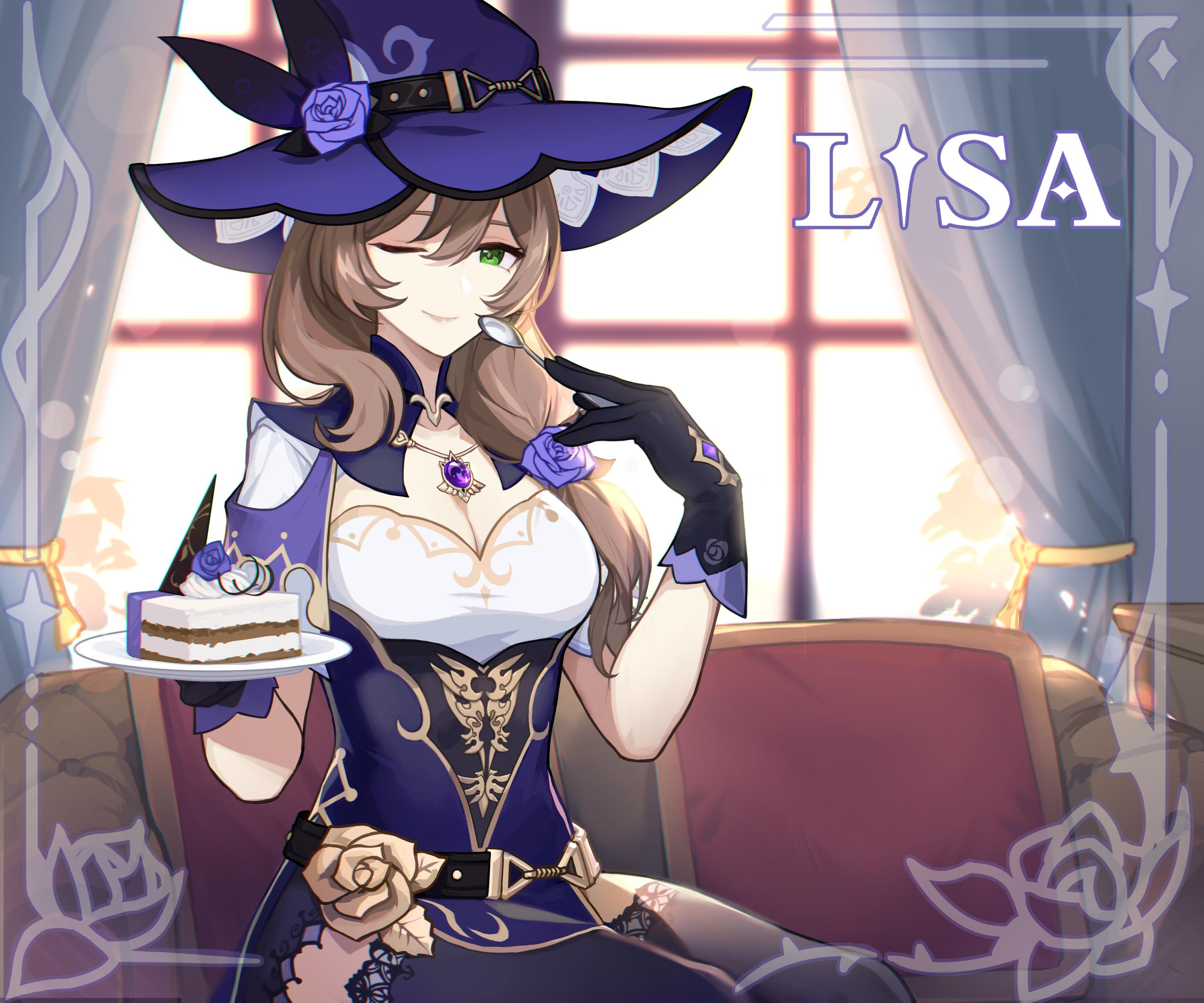 3000x2500 Lisa (Genshin Impact) HD Wallpaper and Background