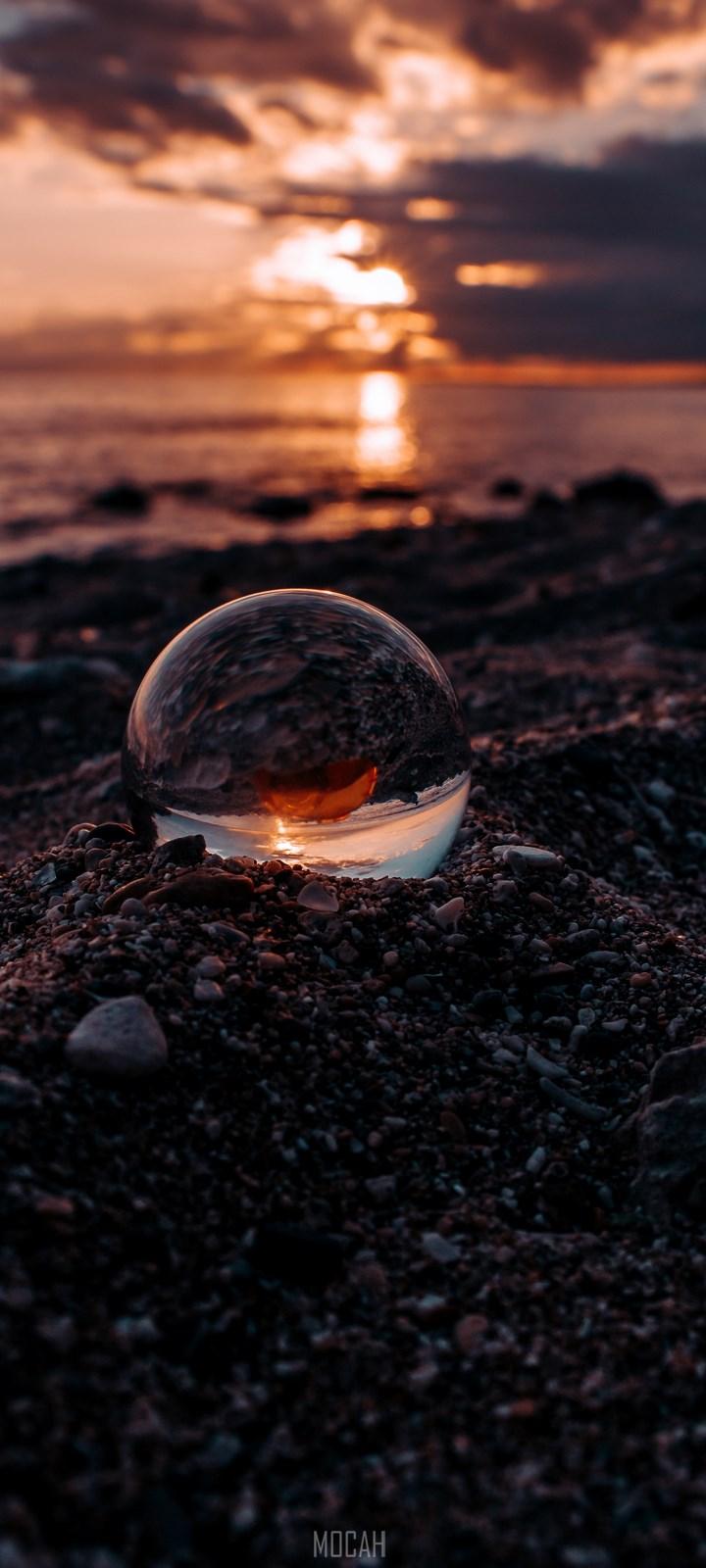 720x1600 Water, Reflection, Rock, Sky, Fire, Xiaomi Redmi 9i wallpaper full hd, 720x1600 Gallery HD Wallpaper