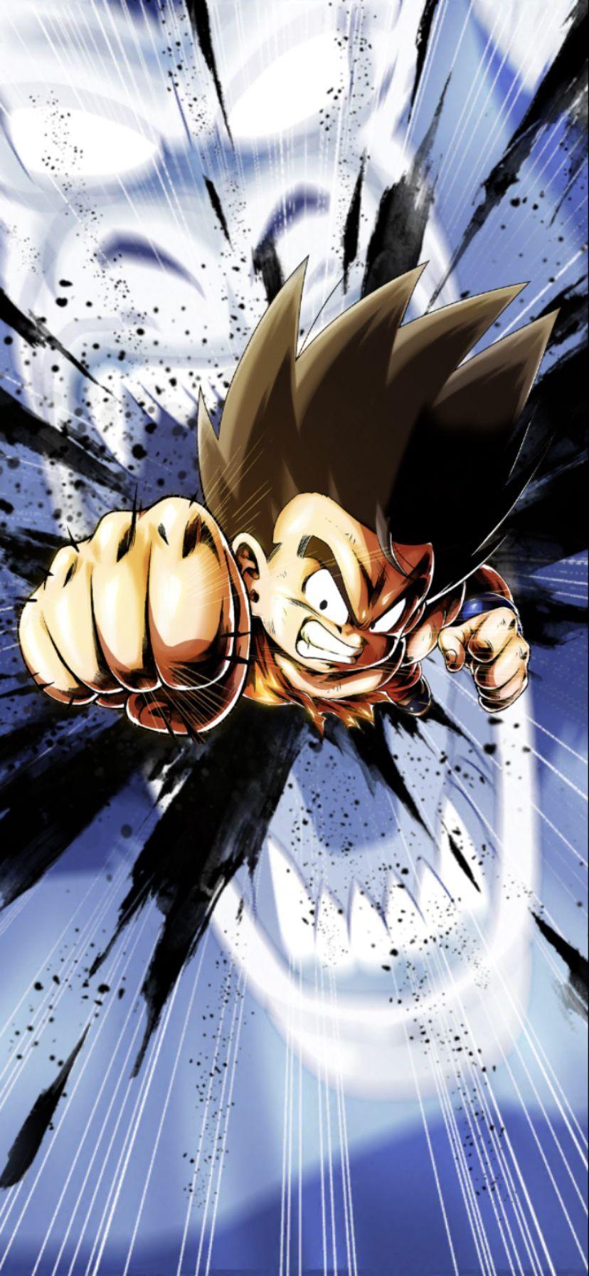 828x1792 Goku Ape Wallpaper