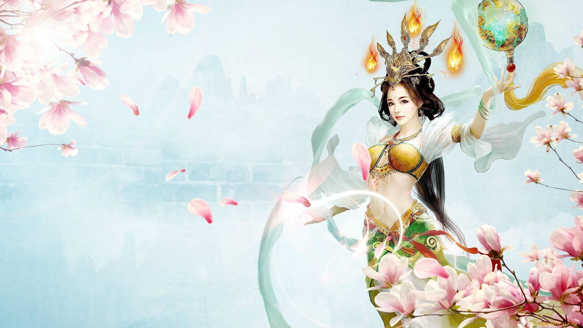 1920x1080 Wallpaper / fantasy art, fantasy girl, xianxia free download