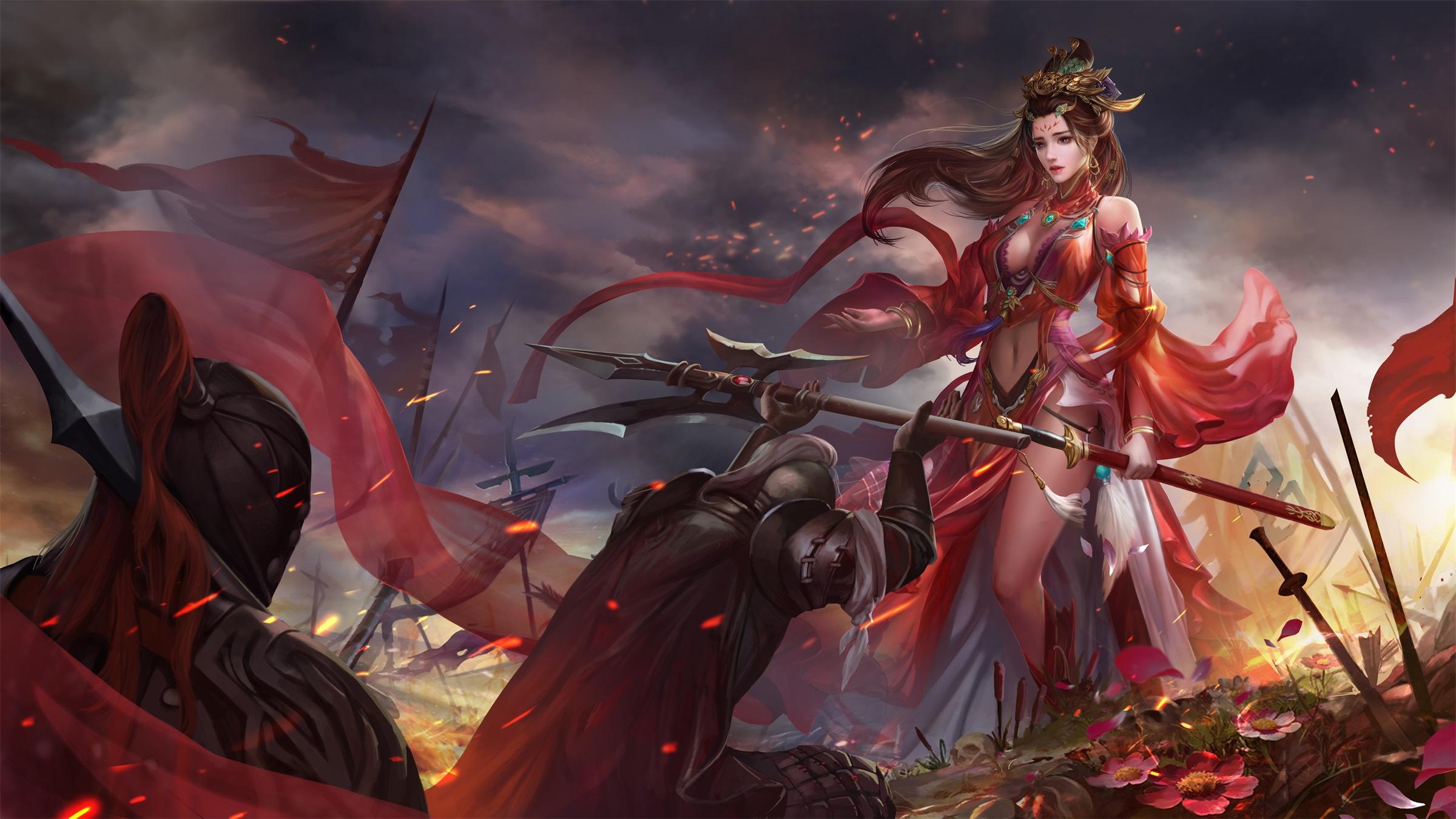 2400x1350 WuXia Xianxia Wallpaper:2400x1350