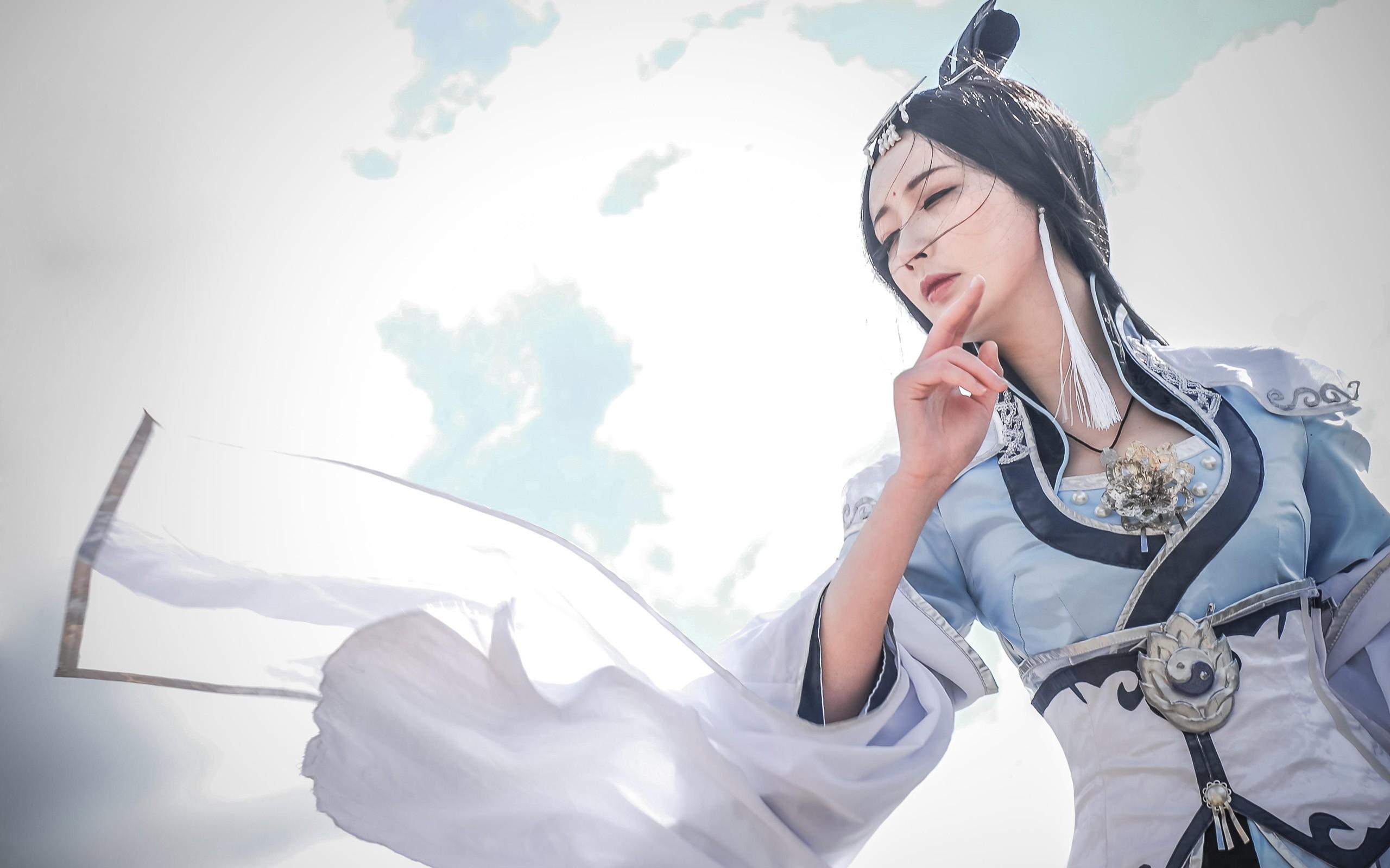 2560x1600 Chinese Dress Xianxia WuXia Hanfu Wallpaper:2560x1600