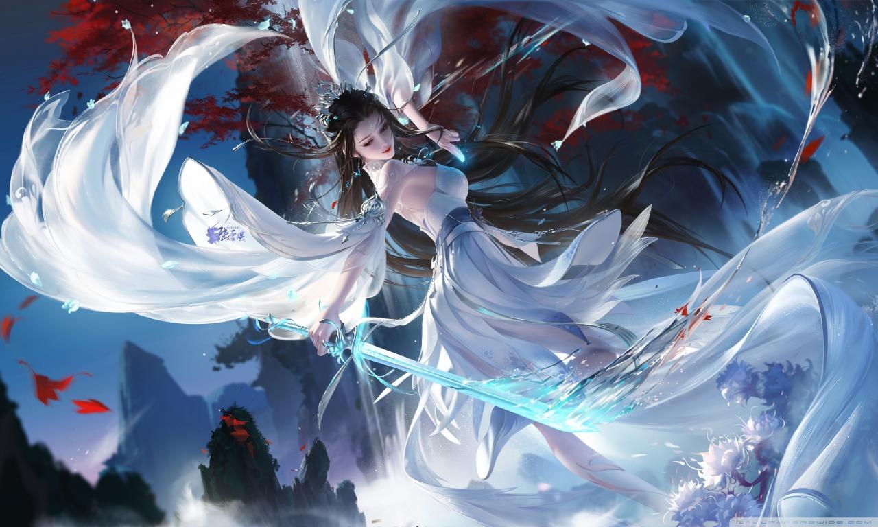 1280x768 Lu Xueqi Hongxue lowered her eyes Ultra HD Desktop Background Wallpaper for 4K UHD TV : Widescreen & UltraWide Desktop & Laptop : Tablet
