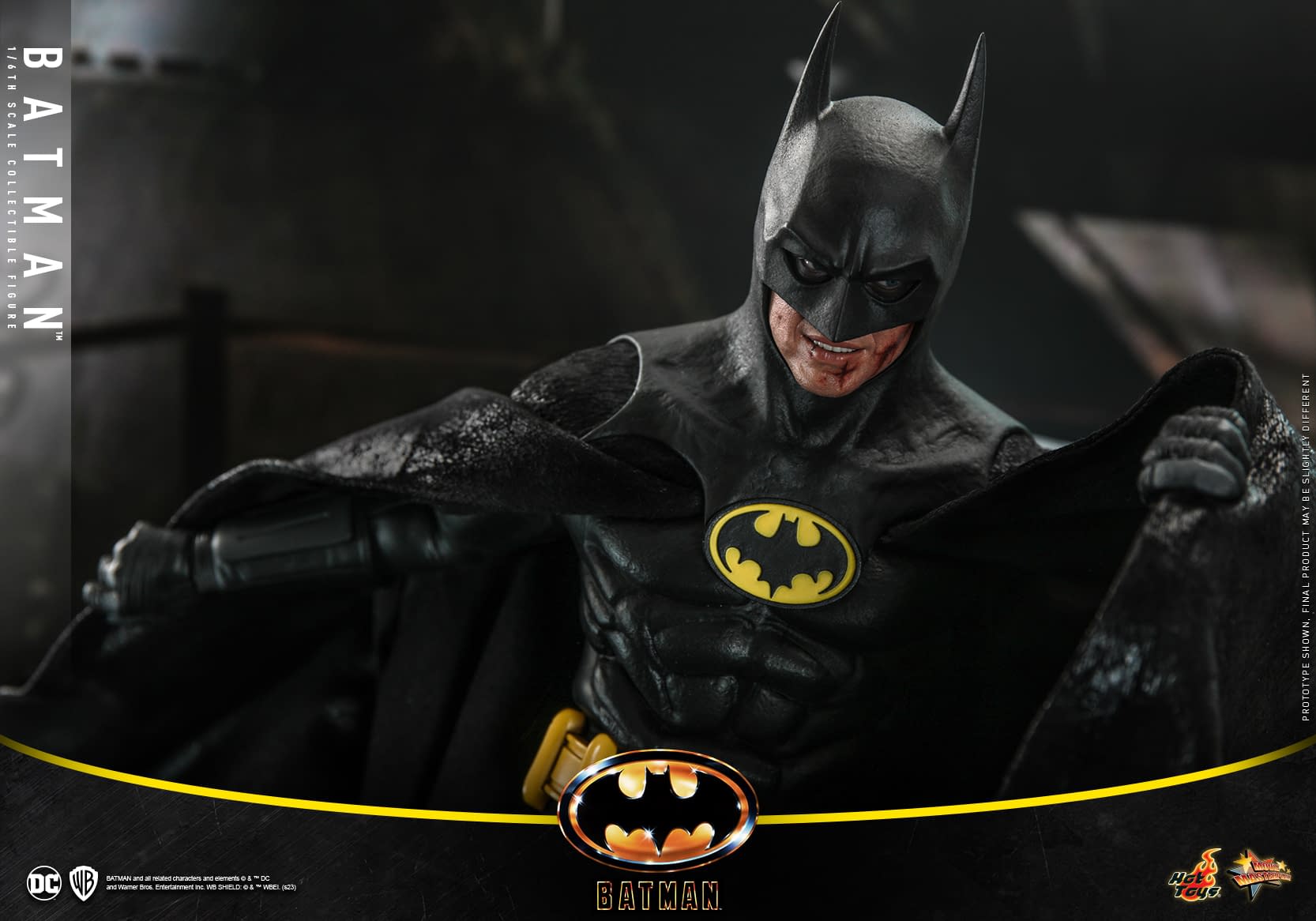 1666x1166 Michael Keaton Returns As Batman With Hot Toys Newest 1 6 Release