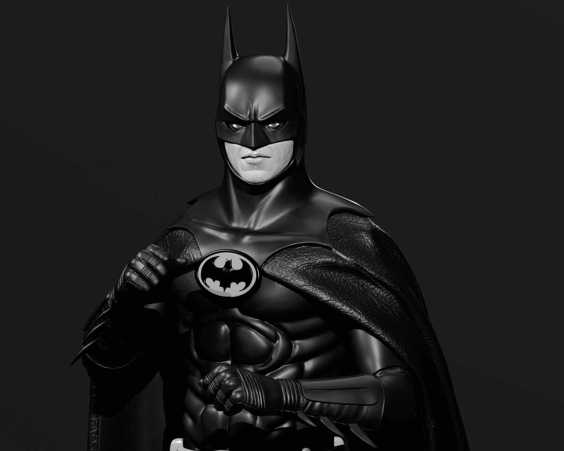 1800x1440 BATMAN (1989) Michael Keaton STL