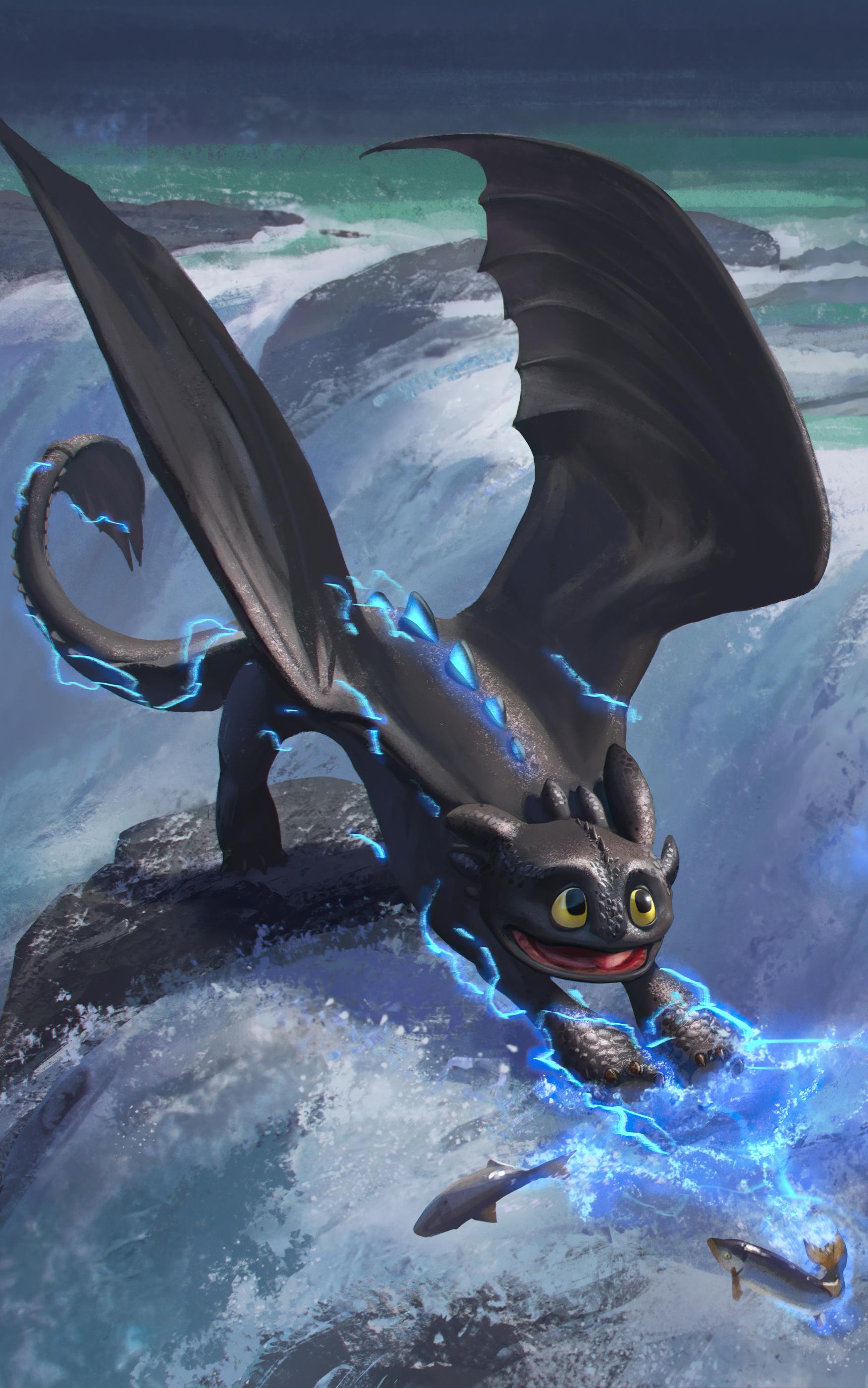 1752x2800 How To Train Your Dragon: The Hidden World Phone Wallpaper By Andrei Pervukhin