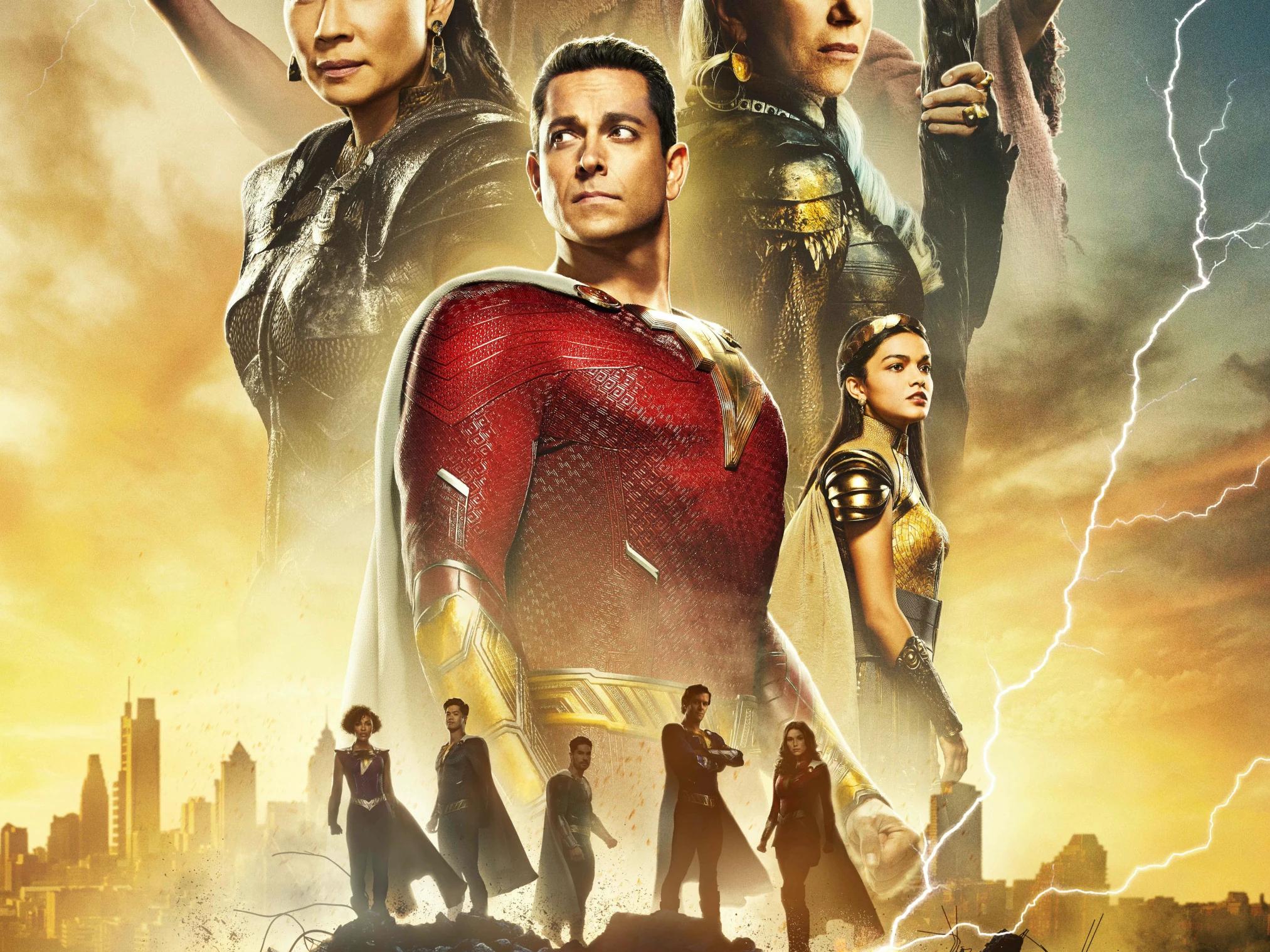 2025x1519 Shazam! Fury of the Gods HD Wallpaper and Background