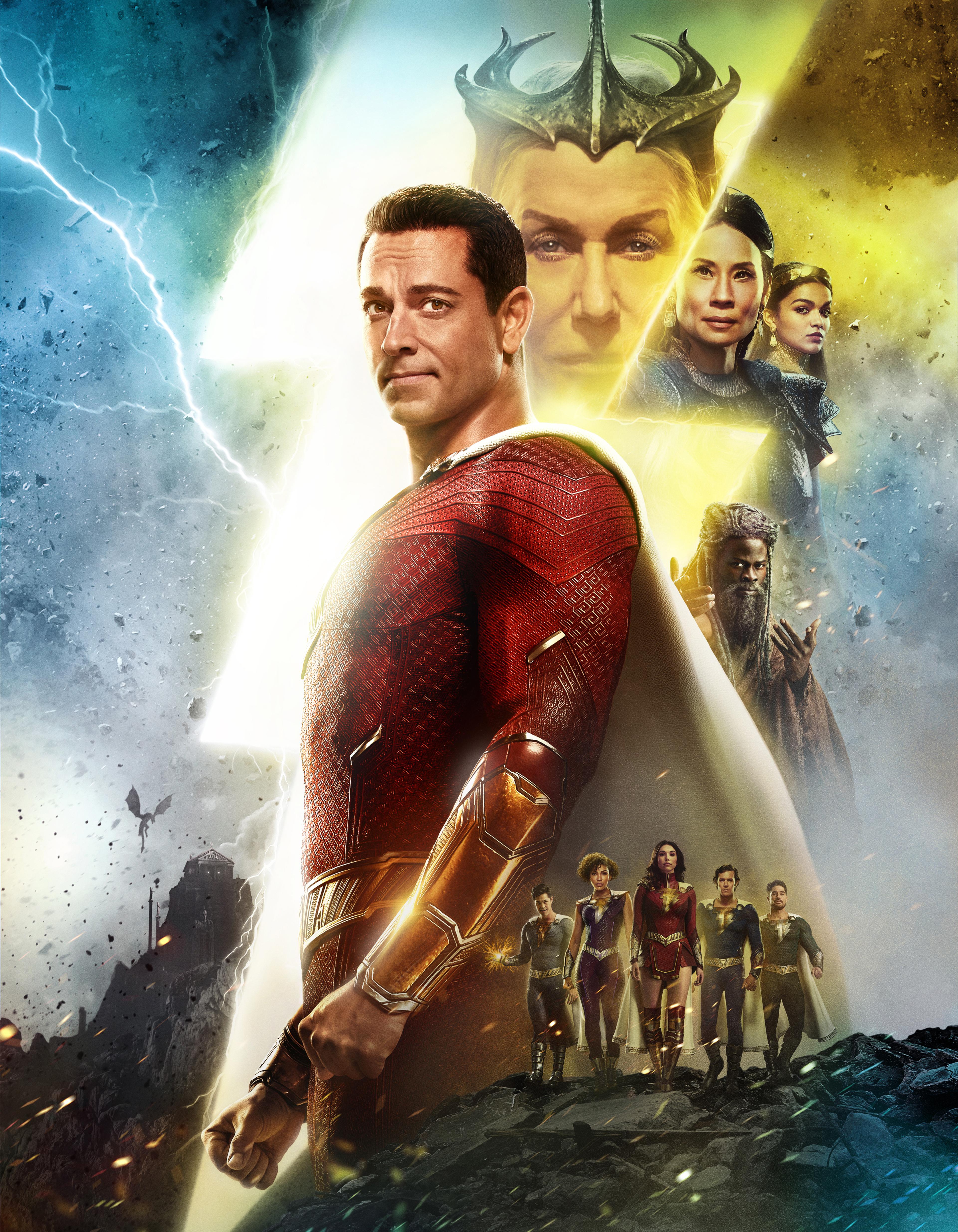 3840x4938 Shazam! Fury of the Gods Wallpaper and Background