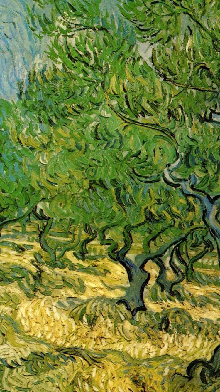 750x1334 Van Gogh iPhone Wallpaper (Picture)