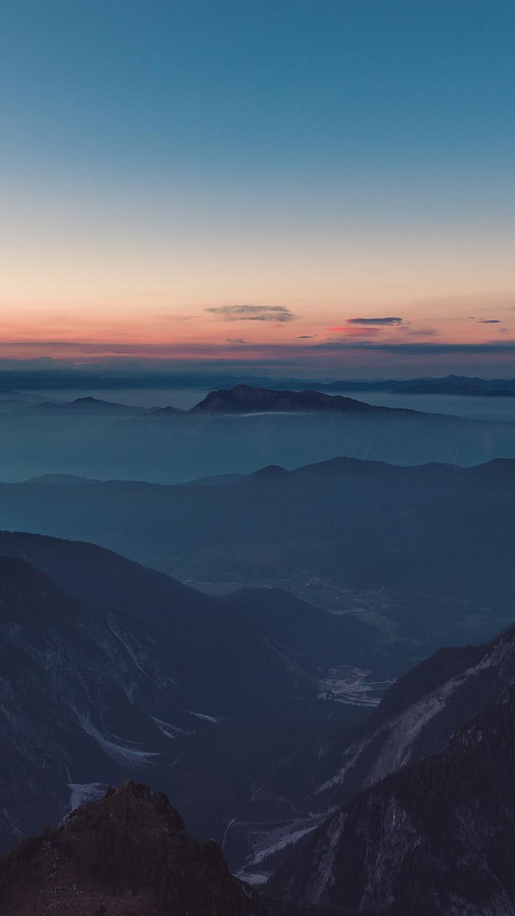 750x1334 Mountain Afternoon Sky Nature Wallpaper