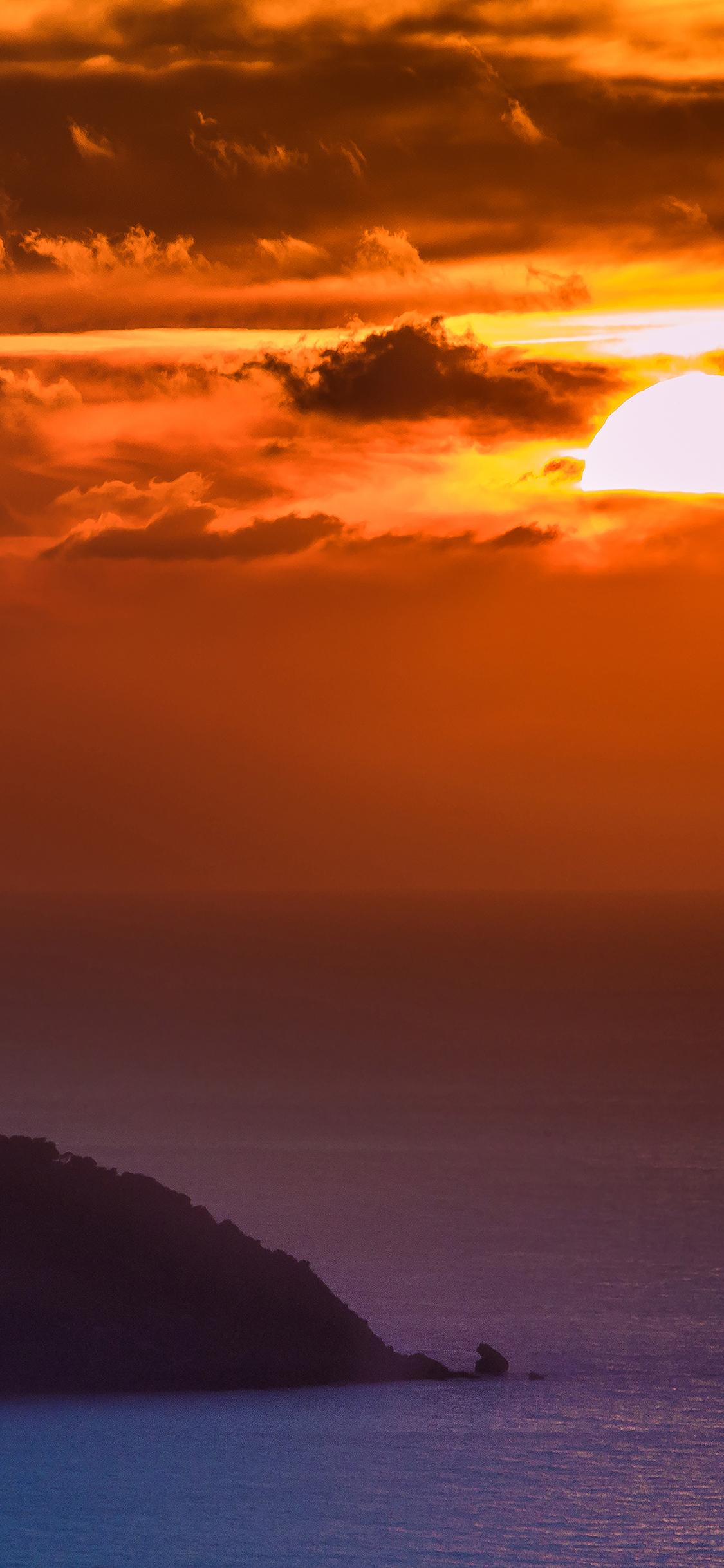 1125x2436 iPhoneXpapers sea palma sky afternoon nature